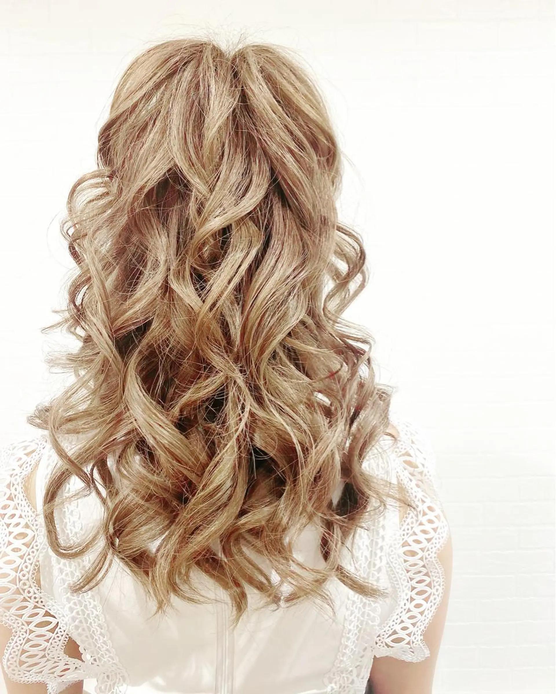 ヘアアレンジ ハーフアップ ヘアセット GRANLUSSO 〜グランルッソ駅前店所属・木口 嘉美のヘアスタイル