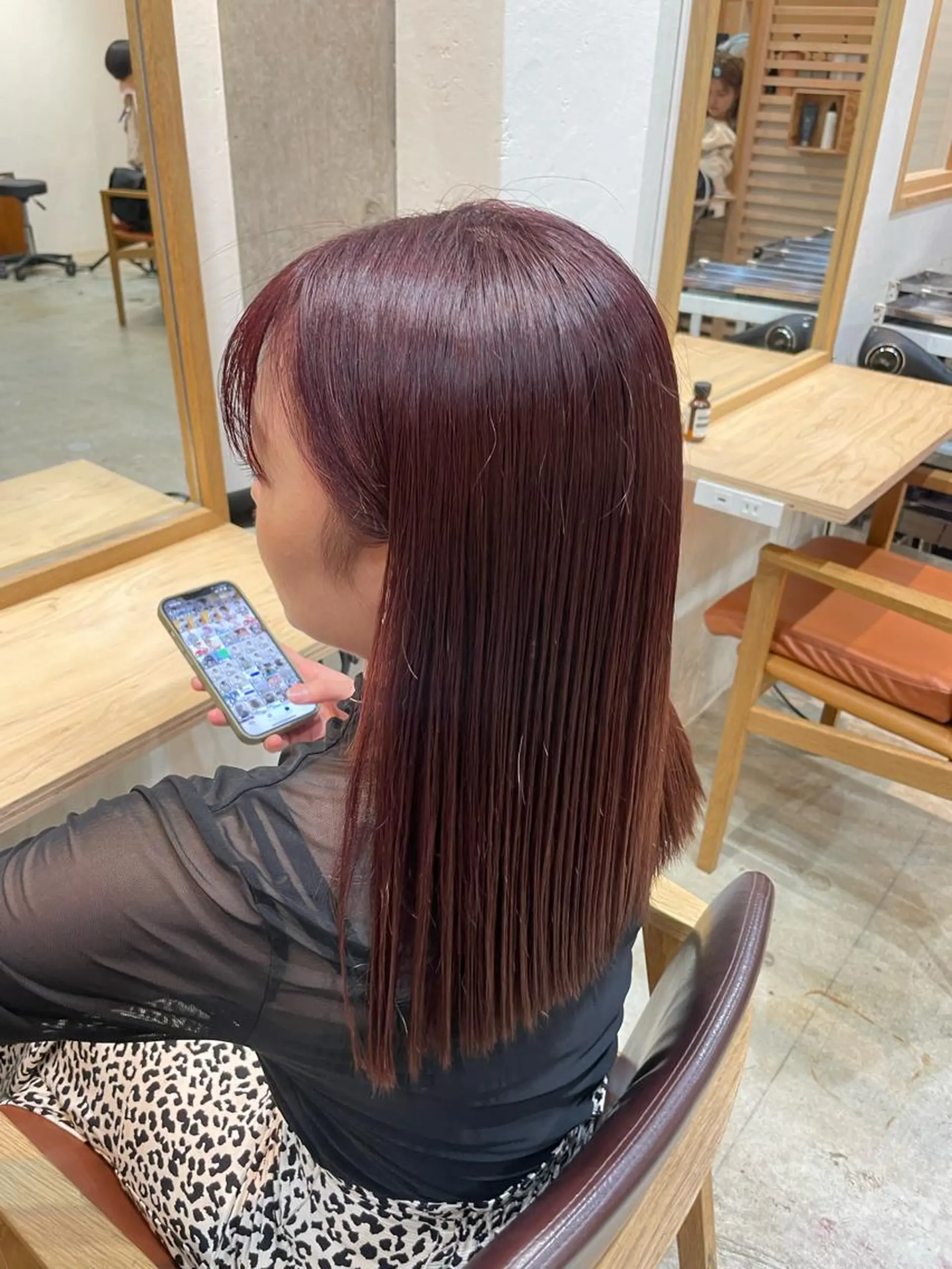 ミディアム 似合わせ/透明感 /レイヤー/りほ🤍のヘアスタイル