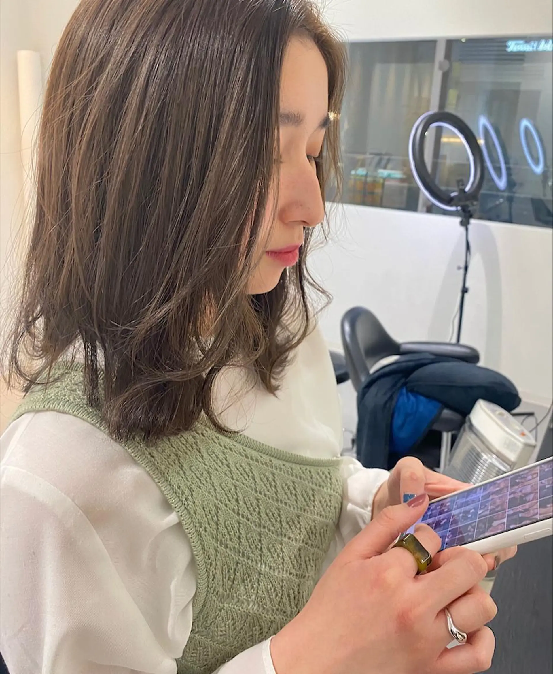 カラー 韓国ヘア/艶髪🎀 宮川みほのヘアスタイル