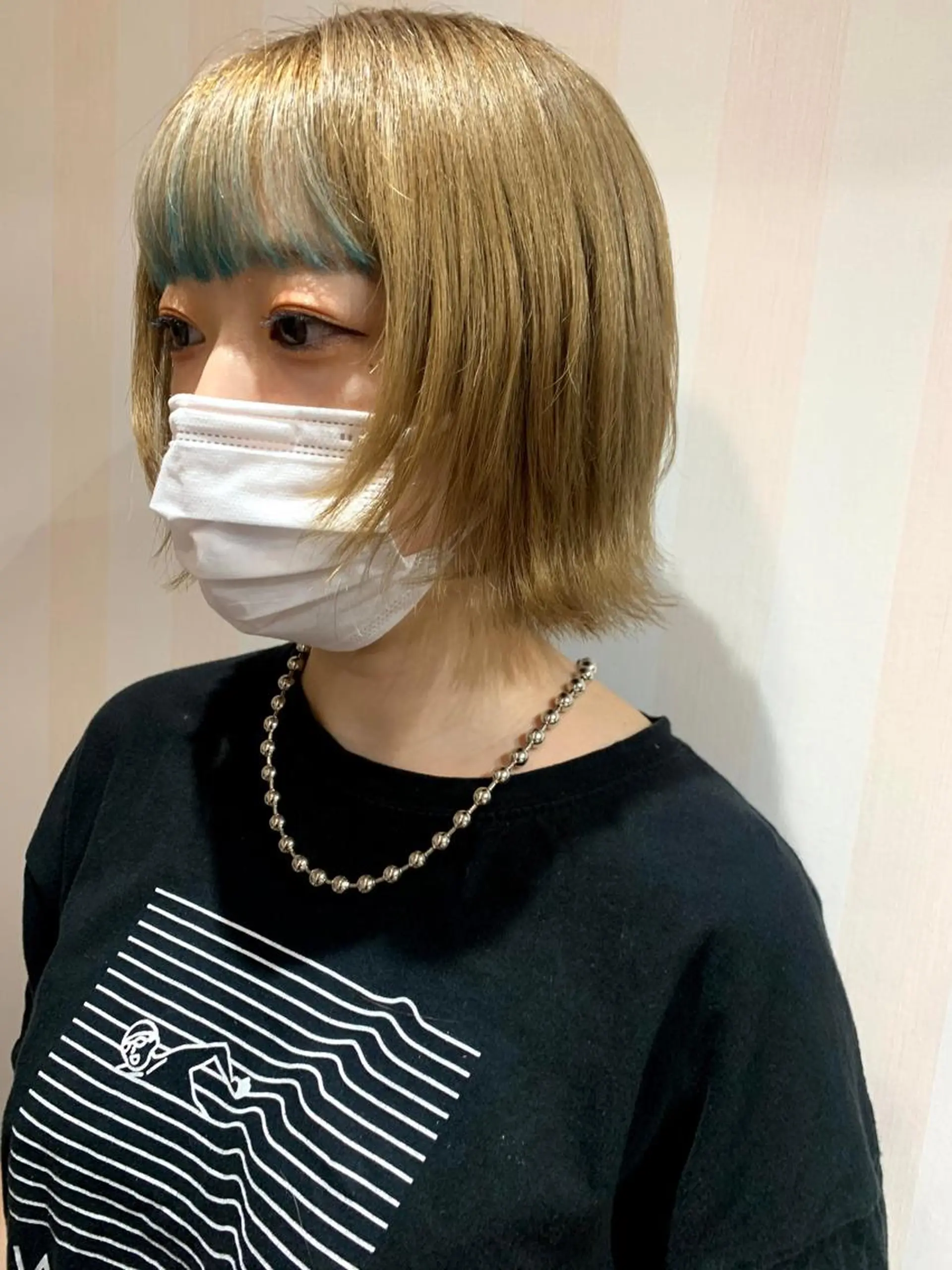 ショート カラー newi梅田🫧韓国 ヘア🫧sakiのヘアスタイル