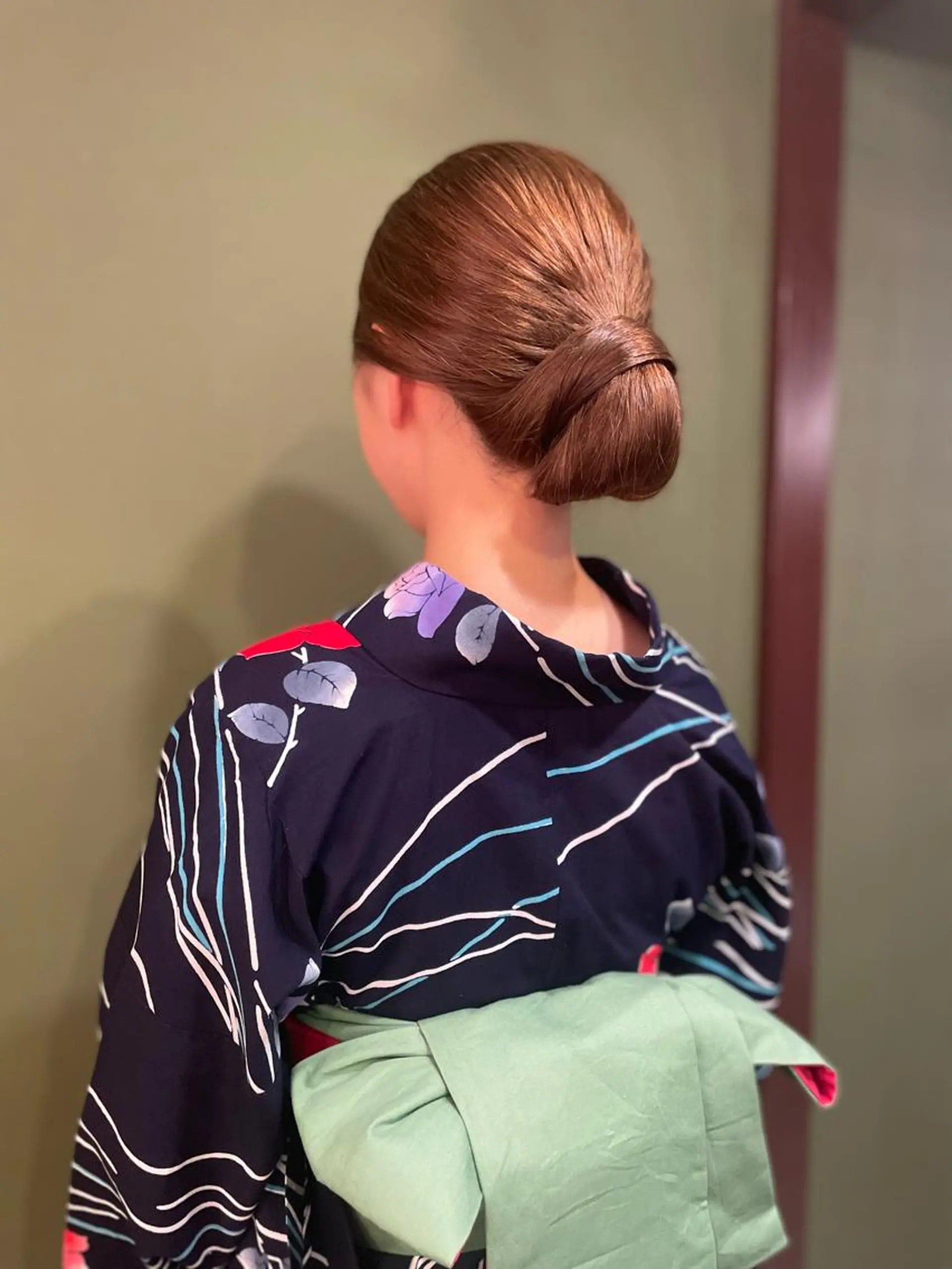 セミロング ヘアアレンジ 着付け PATH-hair. storeのヘアスタイル