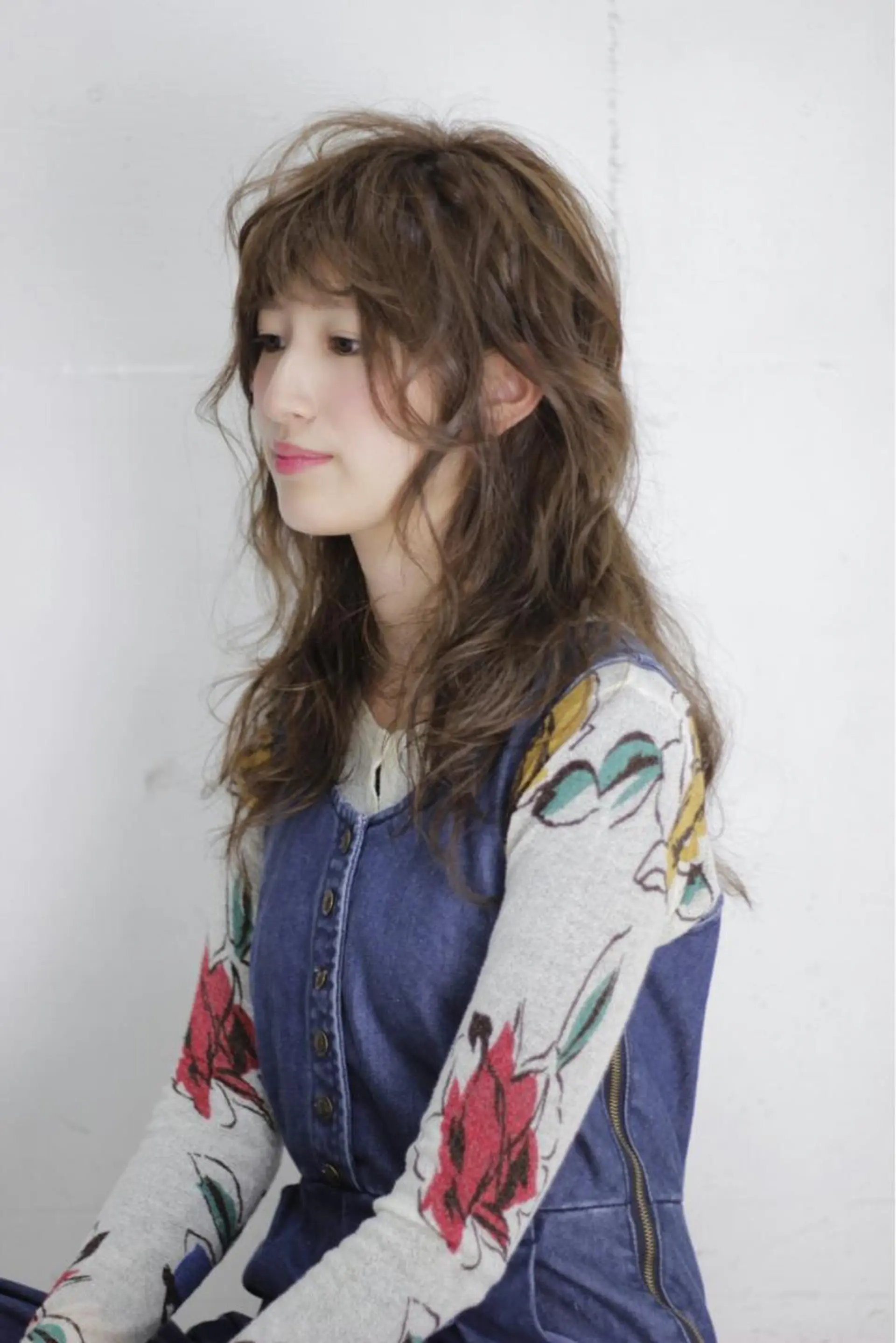 ロング パーマ 相原 瞳のヘアスタイル