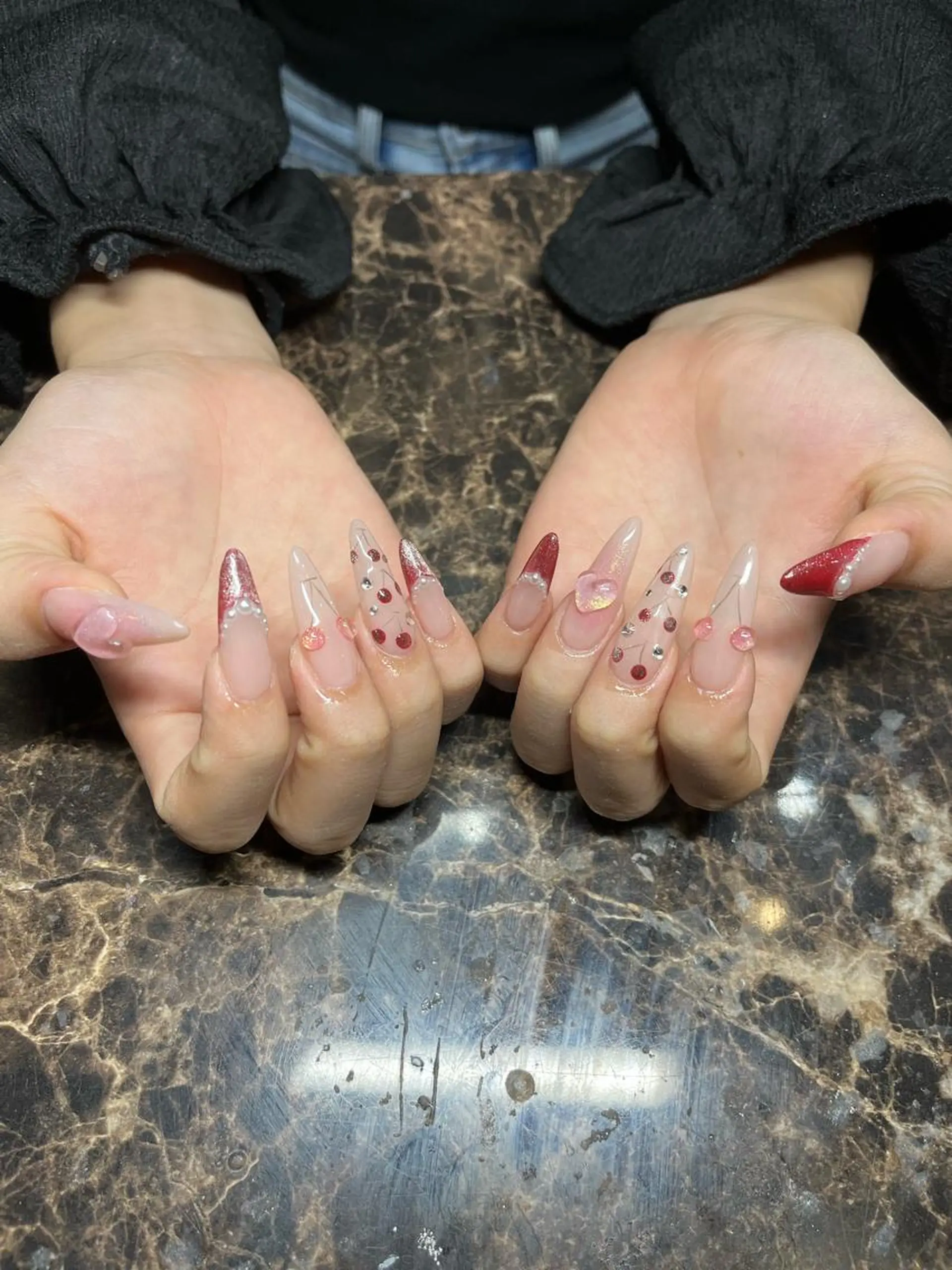 ネイル ハンドネイル IROHA Nail 矢掛萌子のネイルデザイン
