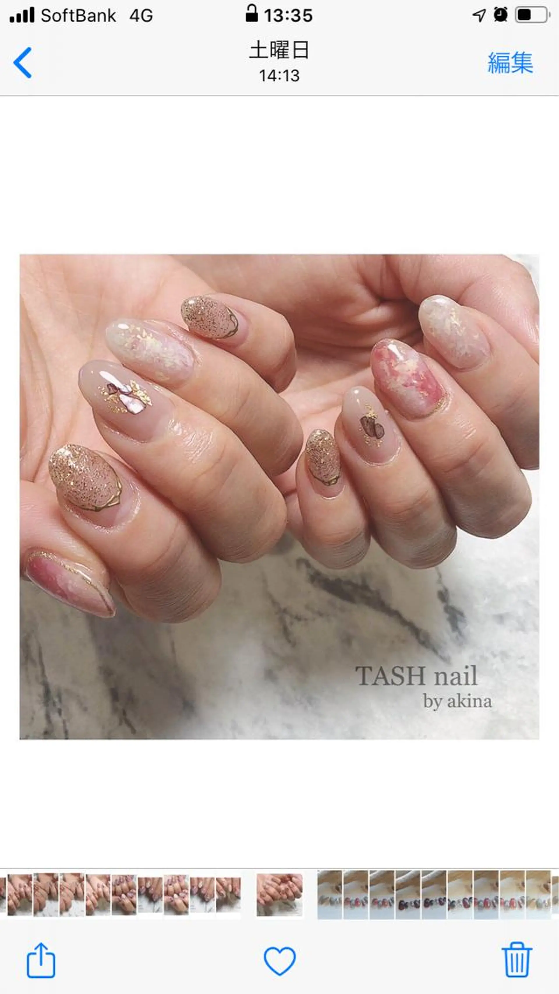 ネイル TASH nailのネイルデザイン