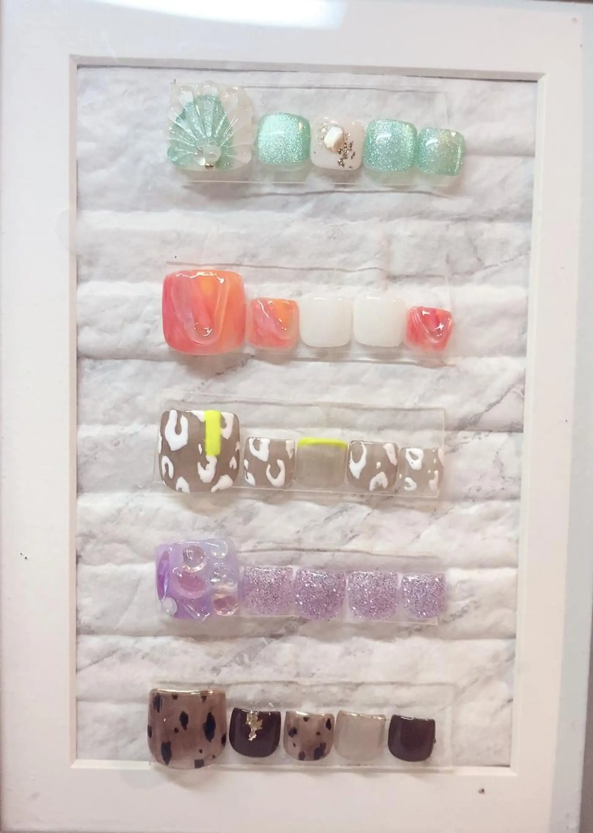 ネイル フットネイル yochi nailのネイルデザイン