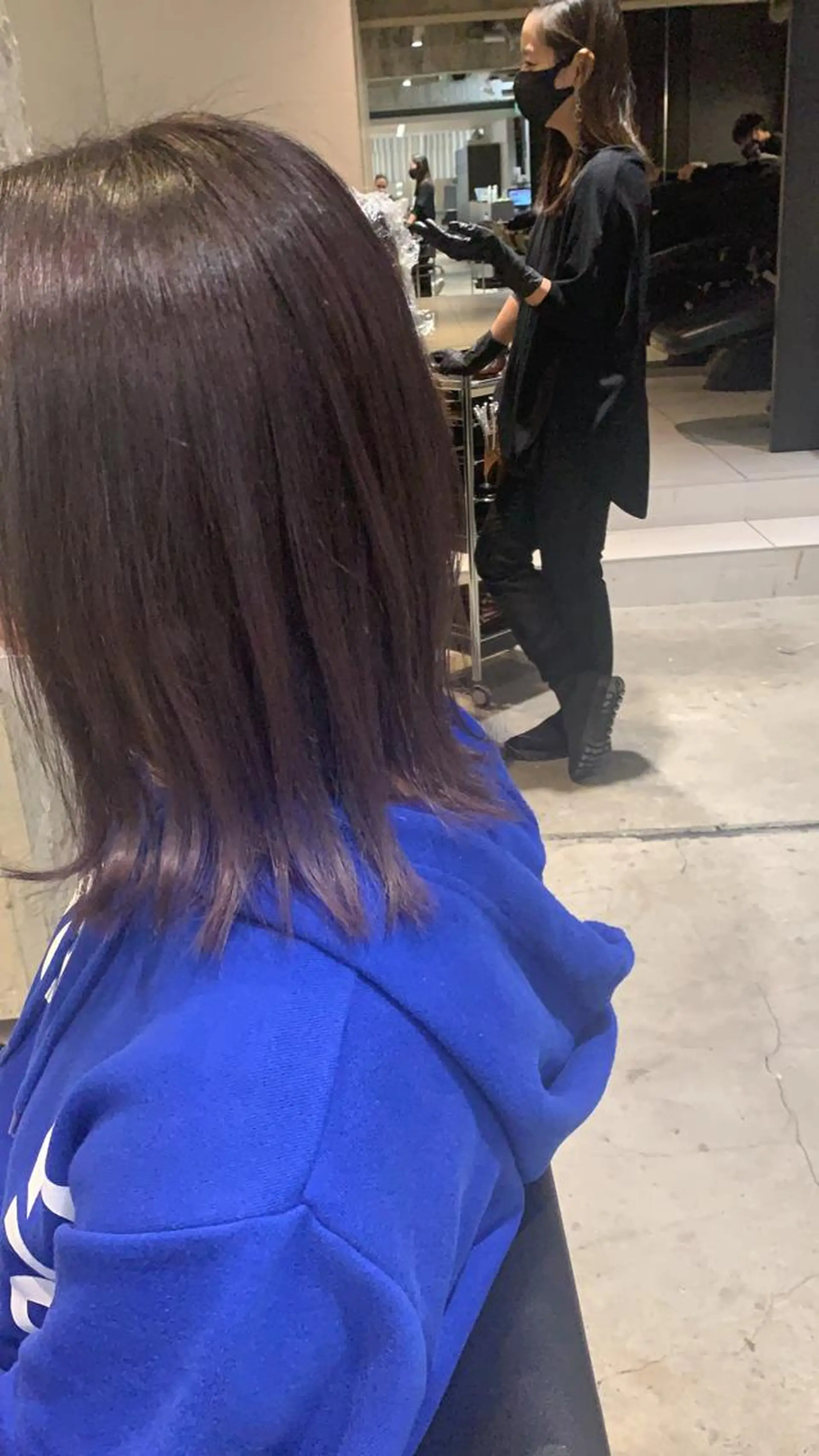 ミディアム カラー パーマ 🌈艶髪/髪質改善 新宿itouのヘアスタイル