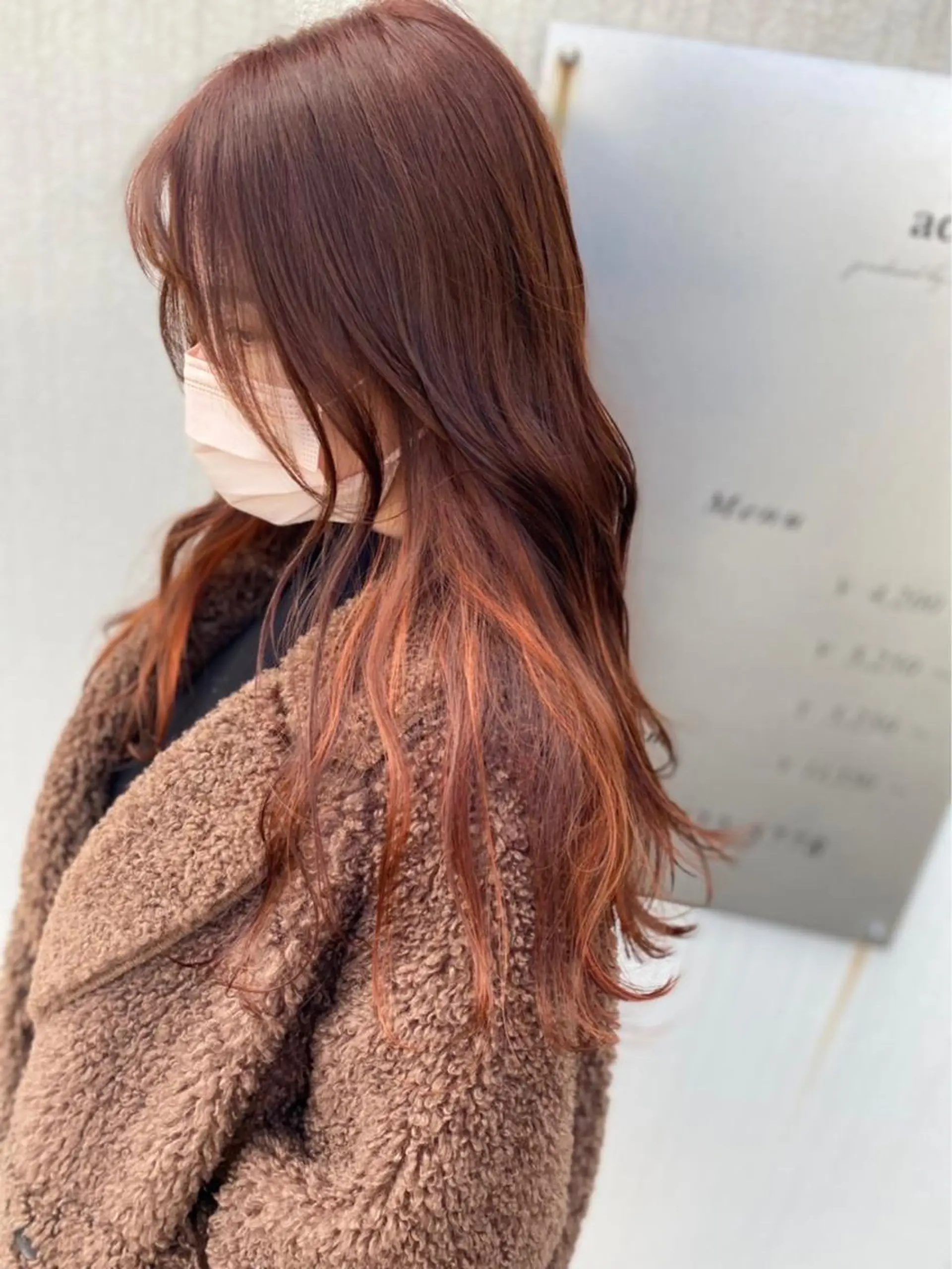 ロング カラー ハイライトカラー ハイライト hair make addict (ヘアーメイク アディクト)所属・addict⭐️ 江川　颯也💎のヘアスタイル