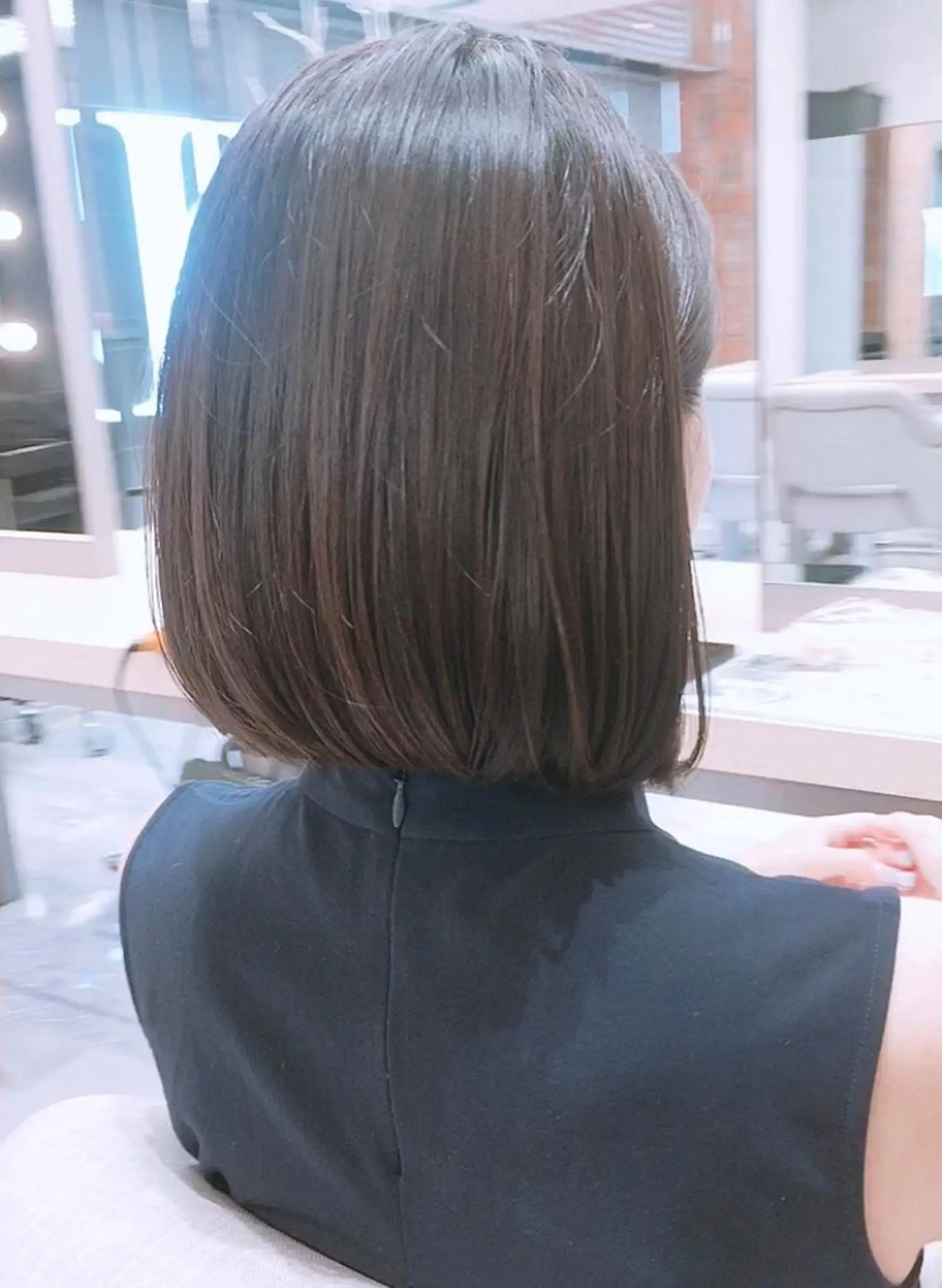 ショート 切りっぱなしボブ ボブ The Apartment of Solon所属・MATSU. K.のヘアスタイル