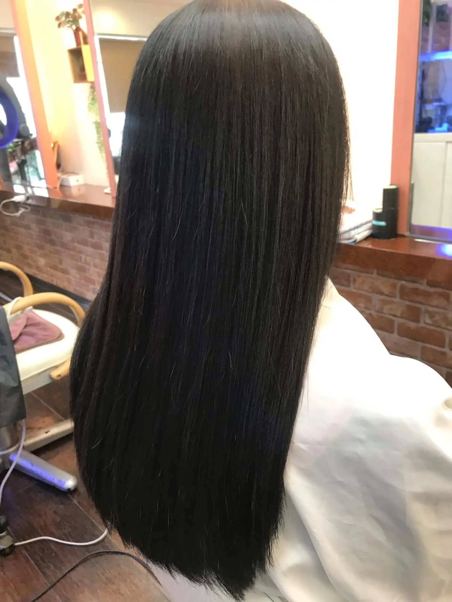 ロング パーマ 桧山 真のヘアスタイル