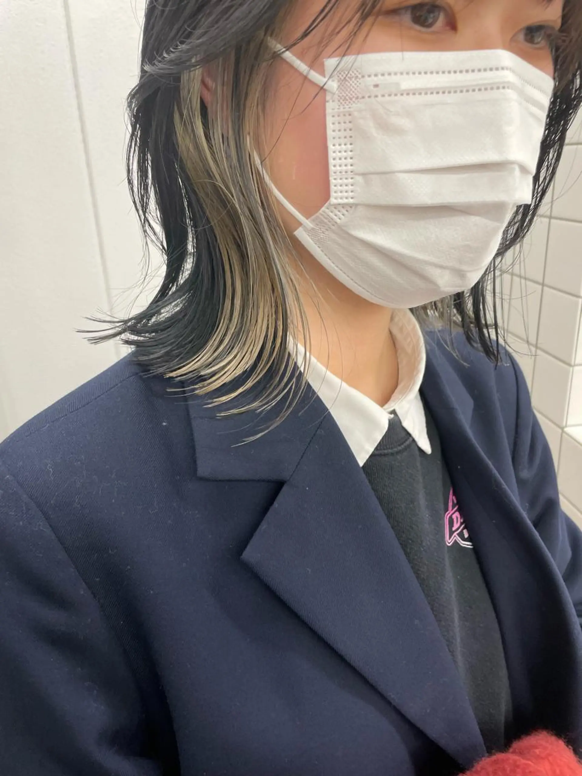 ミディアム カラー ヘアカラー 関 京磨のヘアスタイル