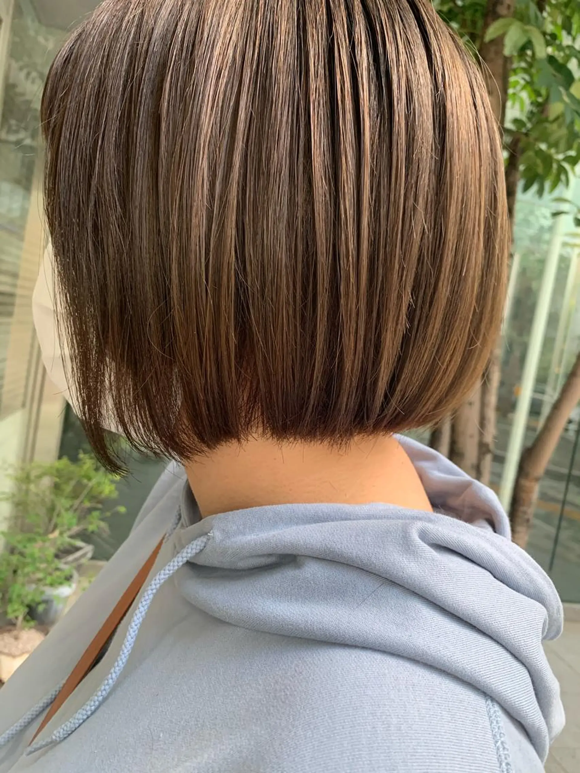 ショート カラー カット ヘアカラー fio マナミのヘアスタイル