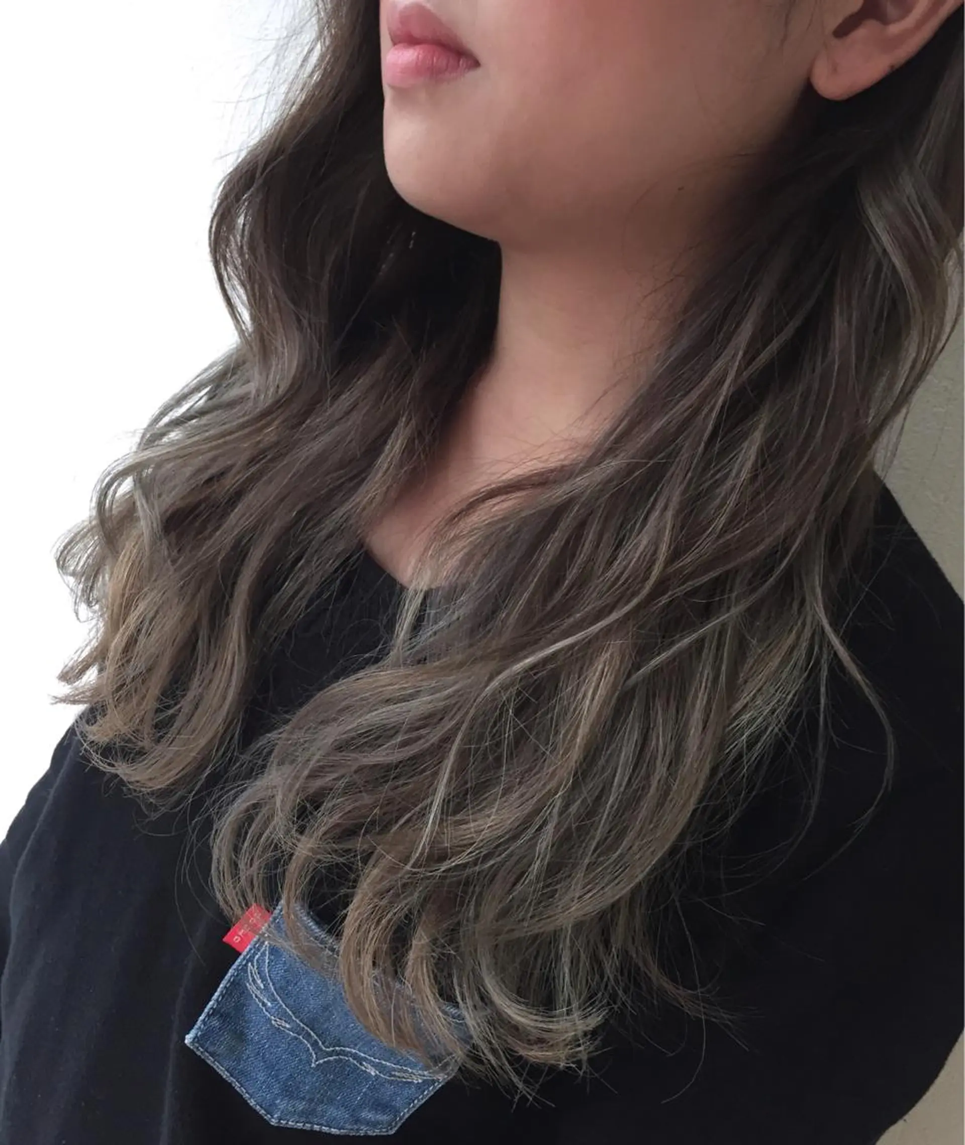 セミロング ヘアカラー トリートメント Noe心斎橋所属・Noe心斎橋 堀田 朋宏のヘアスタイル