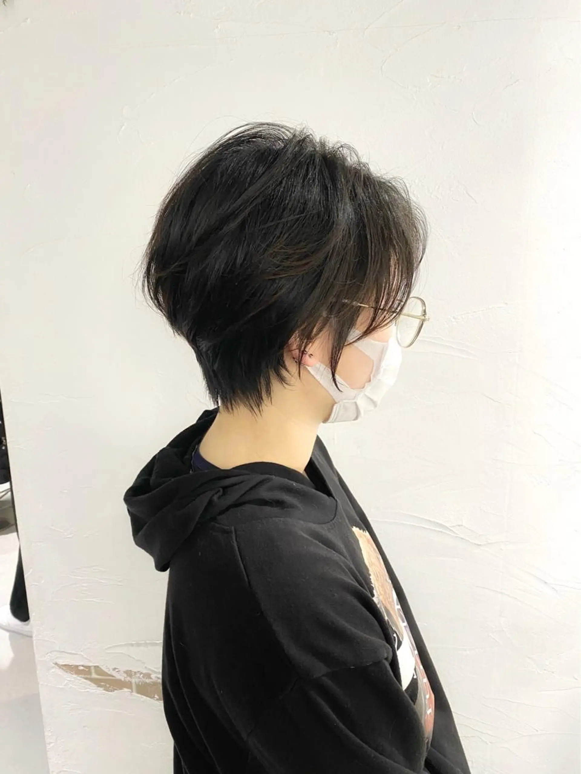 ショート カラー ✨️極艶髪質改善✖️ クロスパーマ✨のヘアスタイル