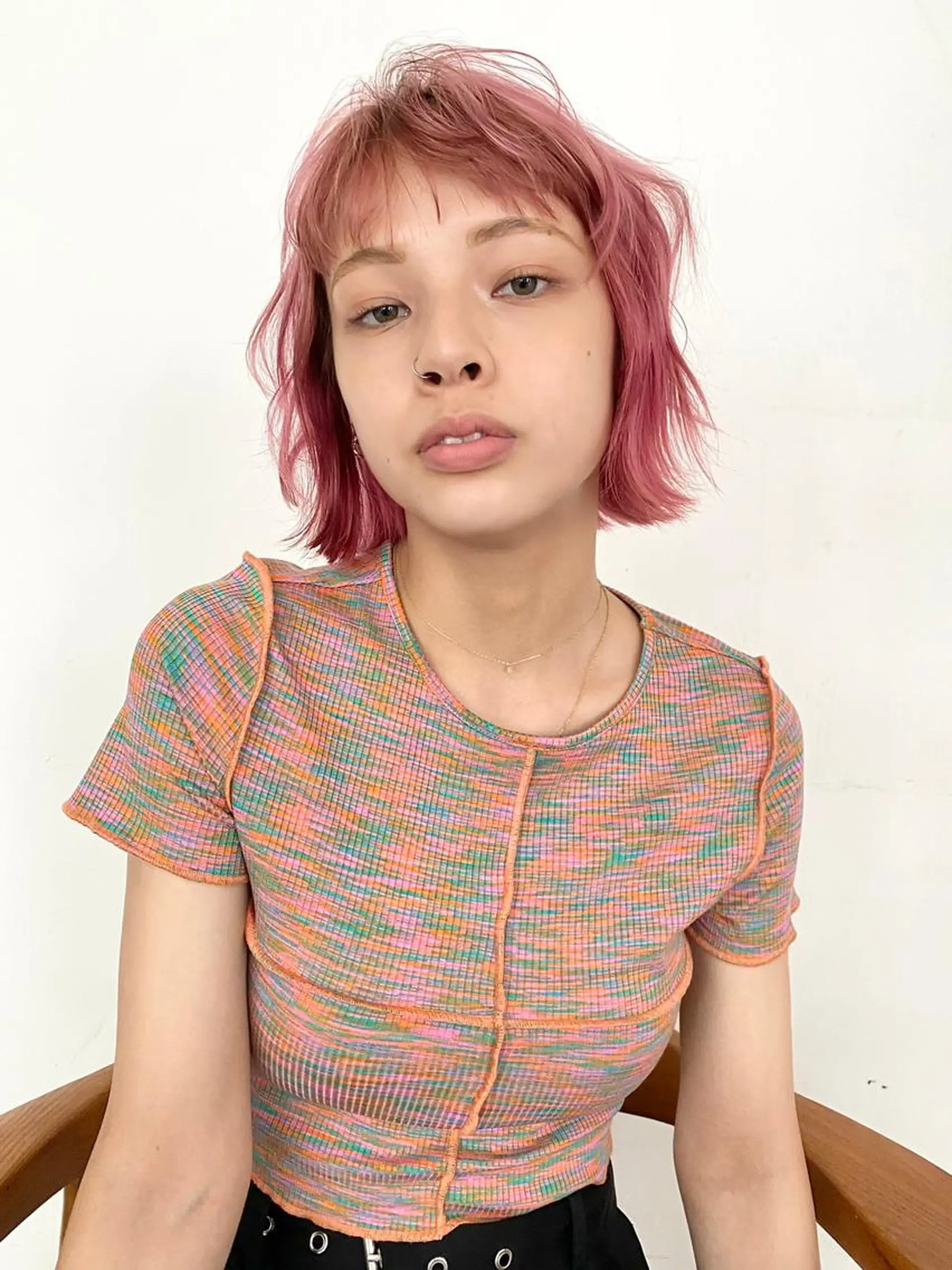 ショート ボブ Hair & make Lamp所属・梅田のブリーチ特化 美容師KAI🥰のヘアスタイル