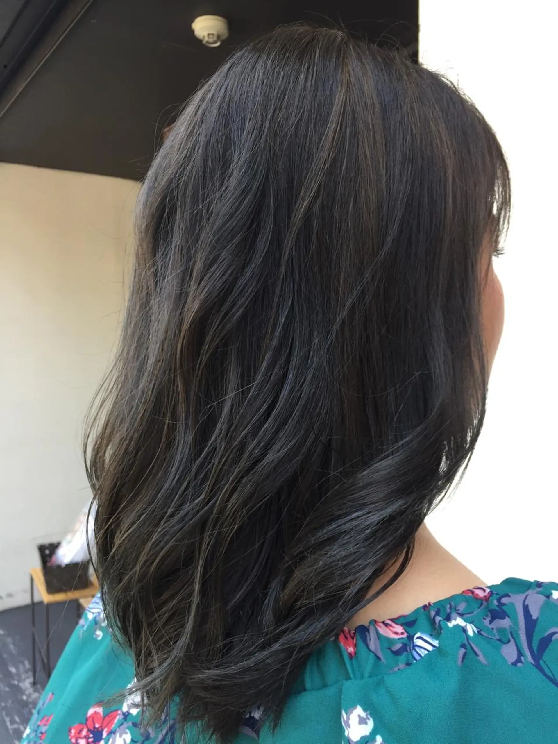 ロング カラー ダークシルバー ハイライトカラー シルバー 外国人風カラー ハイライト カット ヘアカラー 髪質改善/痛ませ ないカラー/西村航大のヘアスタイル