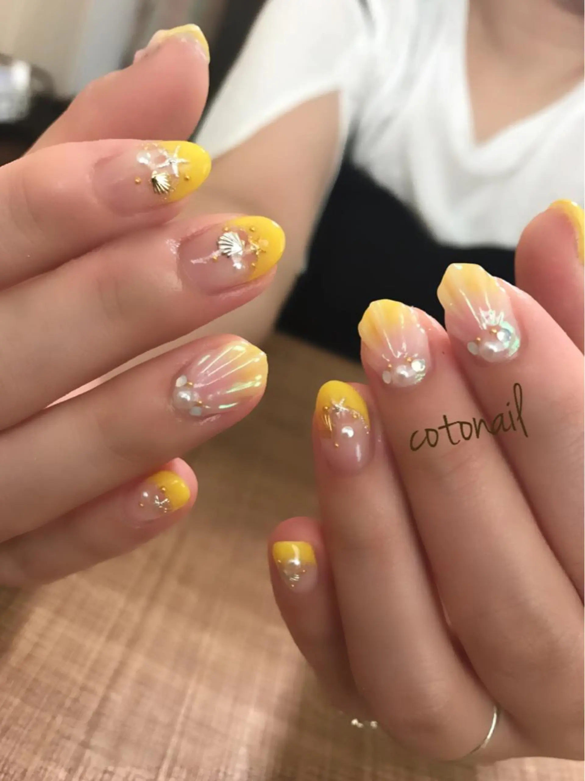 ネイル ツメトマツゲ .のネイルデザイン