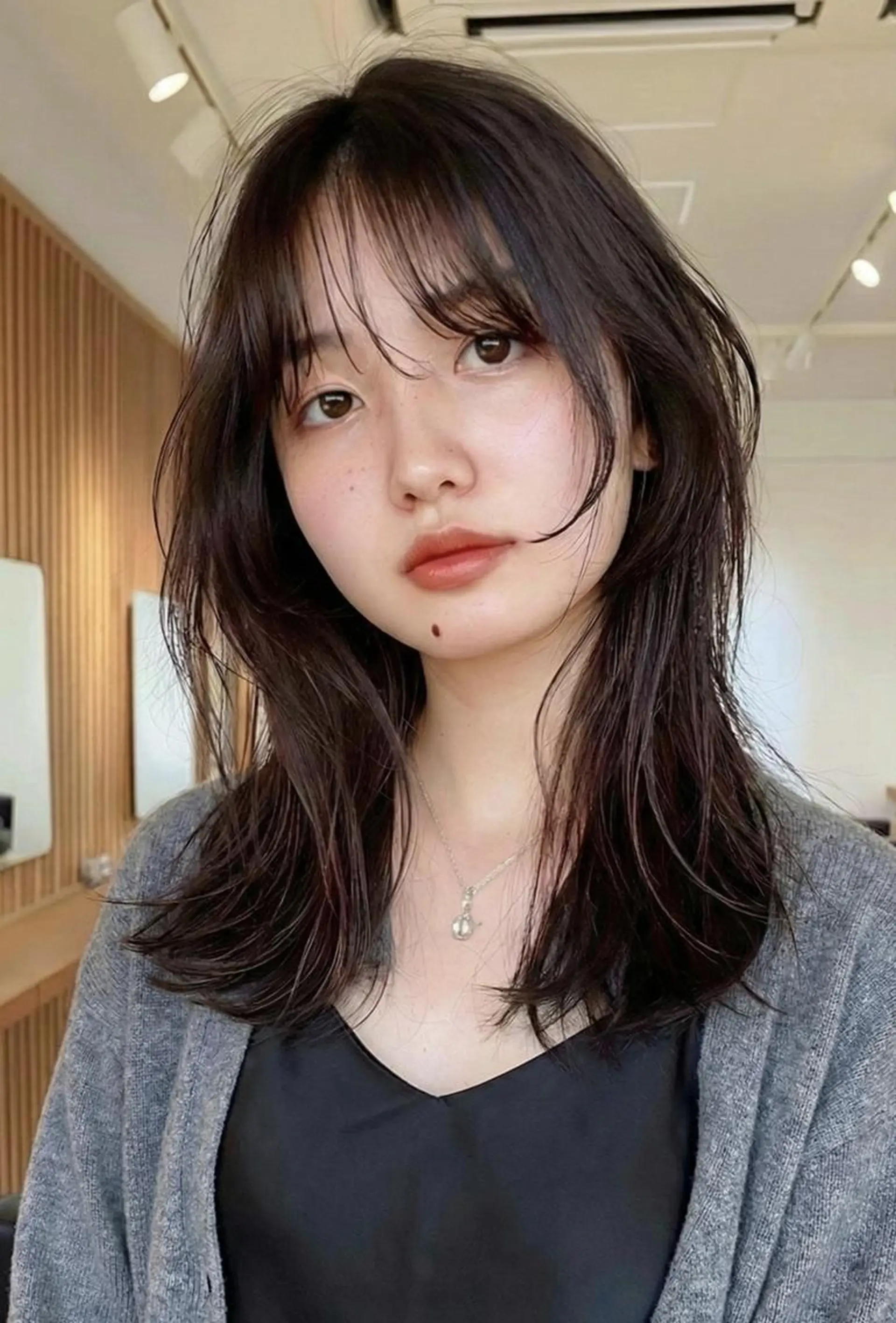 パーマ ミディアム 倉持 弘人のヘアスタイル