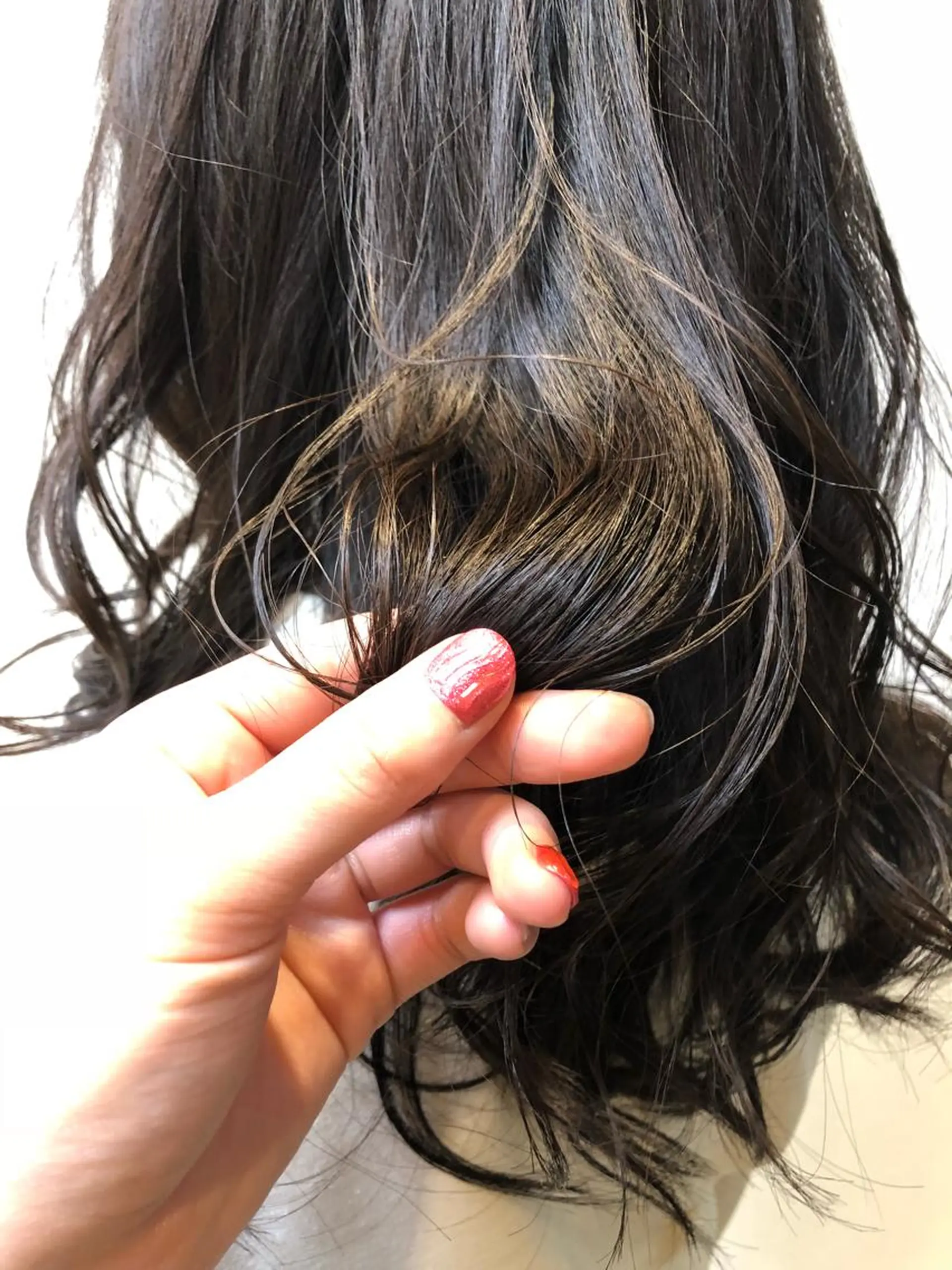 ロング うる艶レイヤーカット hinakoのヘアスタイル