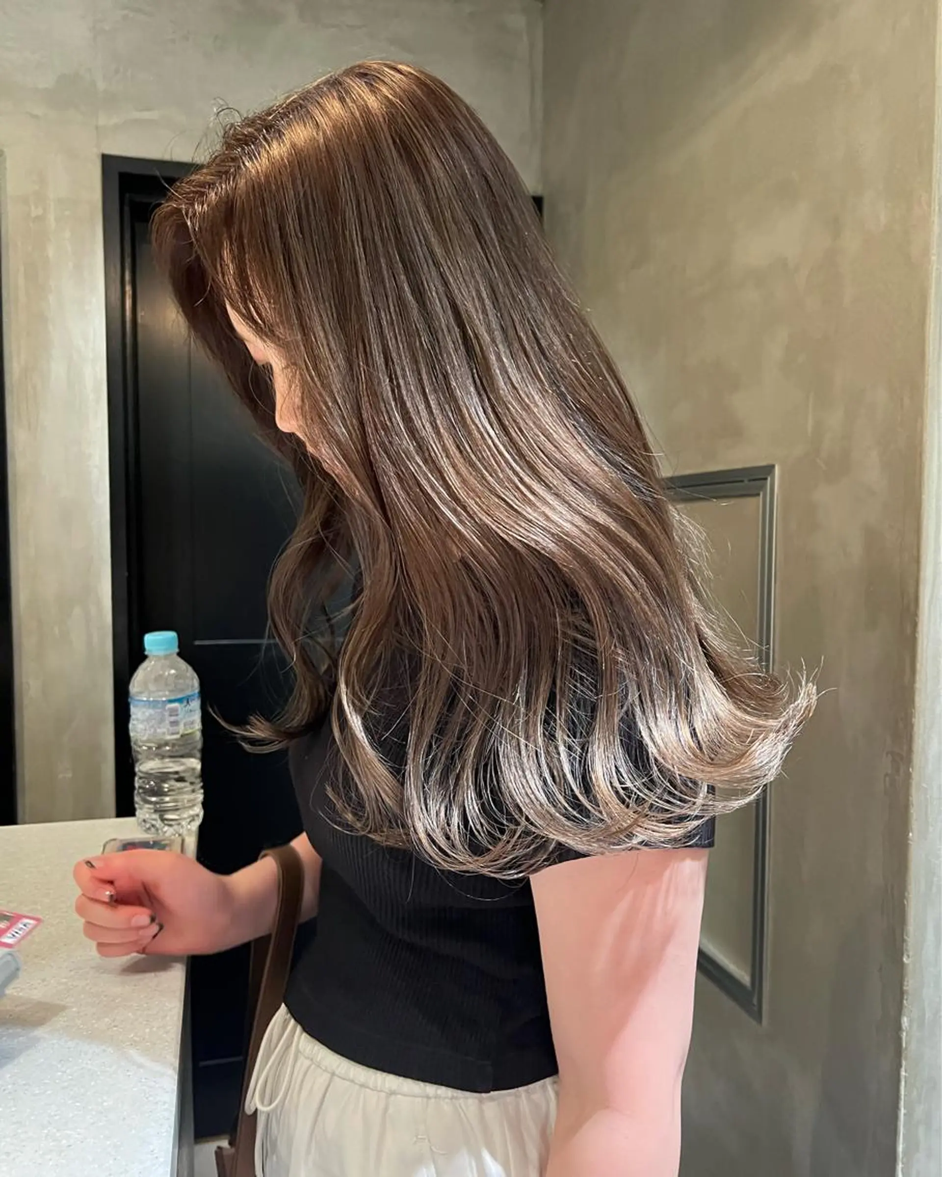 ロング カラー ヘアカラー トリートメント アンニュイヘア🪽 ayumiのヘアスタイル