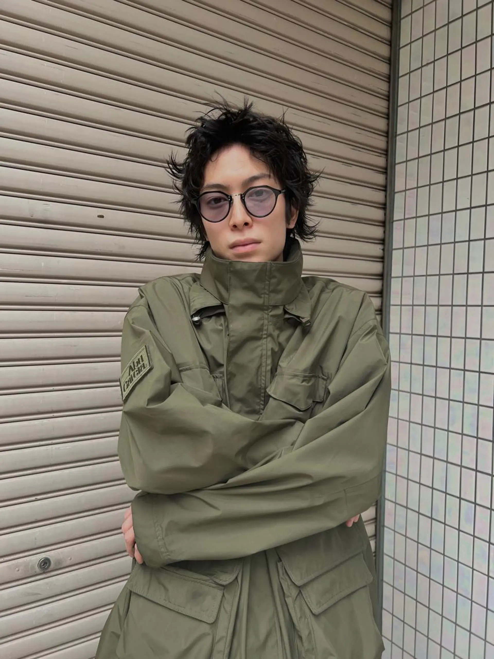 ショート カラー パーマ メンズ カット スパイキーショート/ メンズヘア/hugeのヘアスタイル