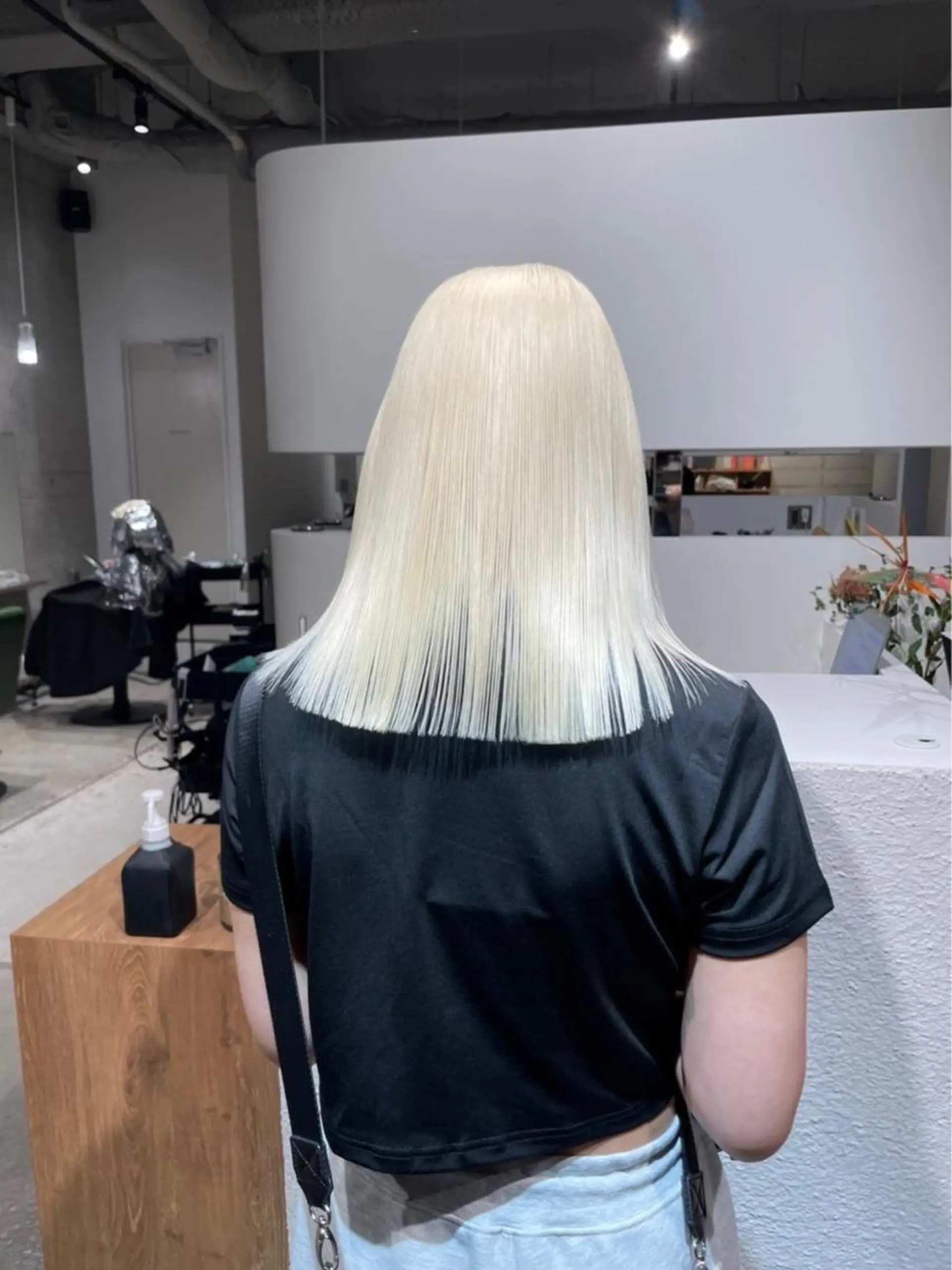 ミディアム カラー ヘアアレンジ ブリーチ MONIQA所属・🐲RYUKI メンズブリーチのヘアスタイル