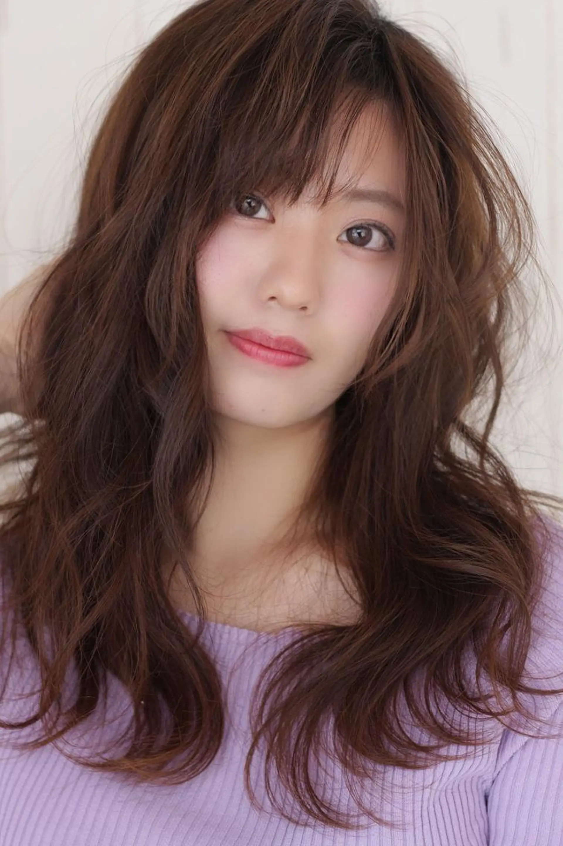 セミロング カット ヘアカラー 髪質改善/ハイライト 小林秀樹のヘアスタイル