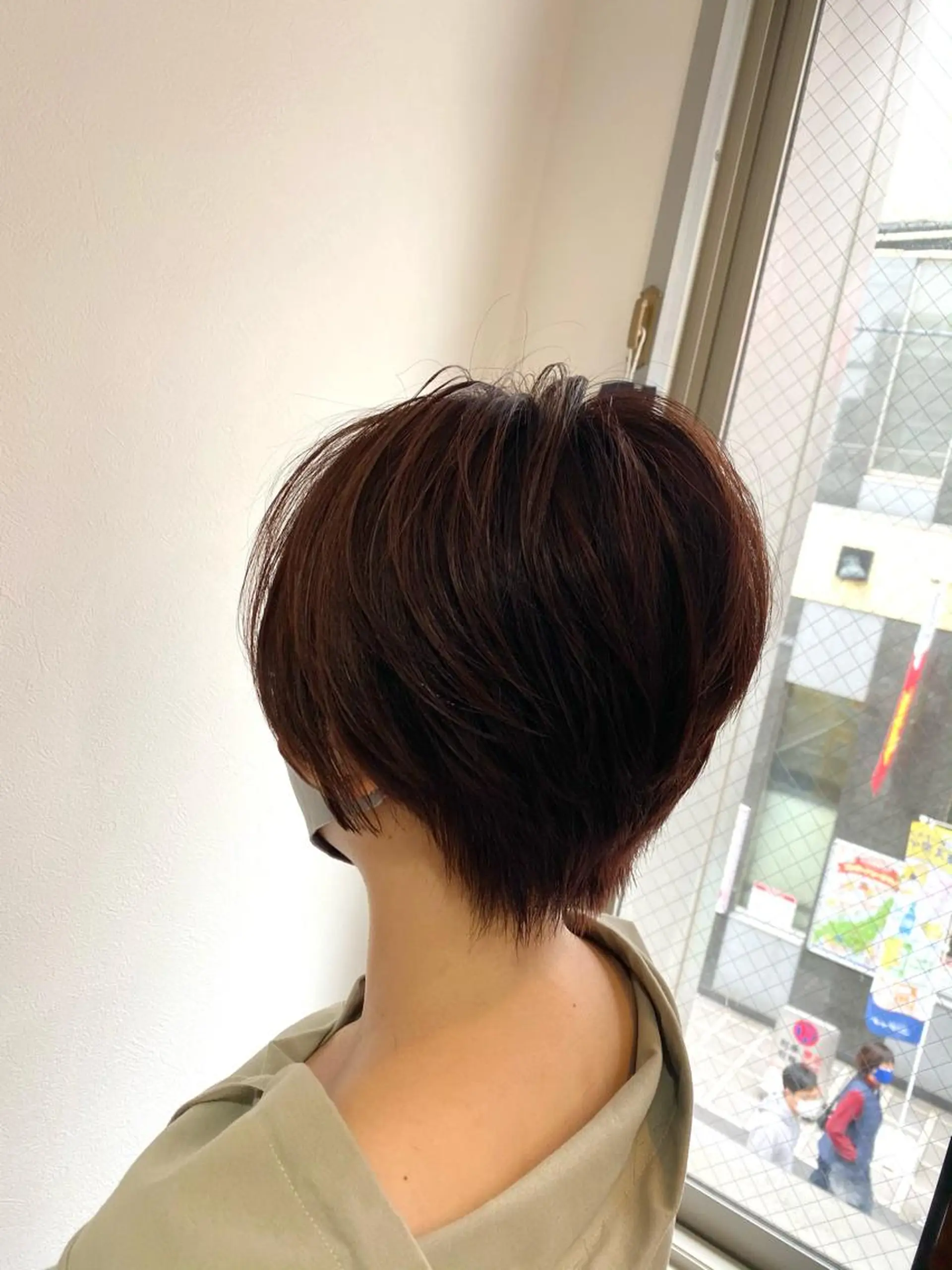 ショート カラー ハンサムショート ショートヘア カット ヘアカラー Kazu .Kのヘアスタイル