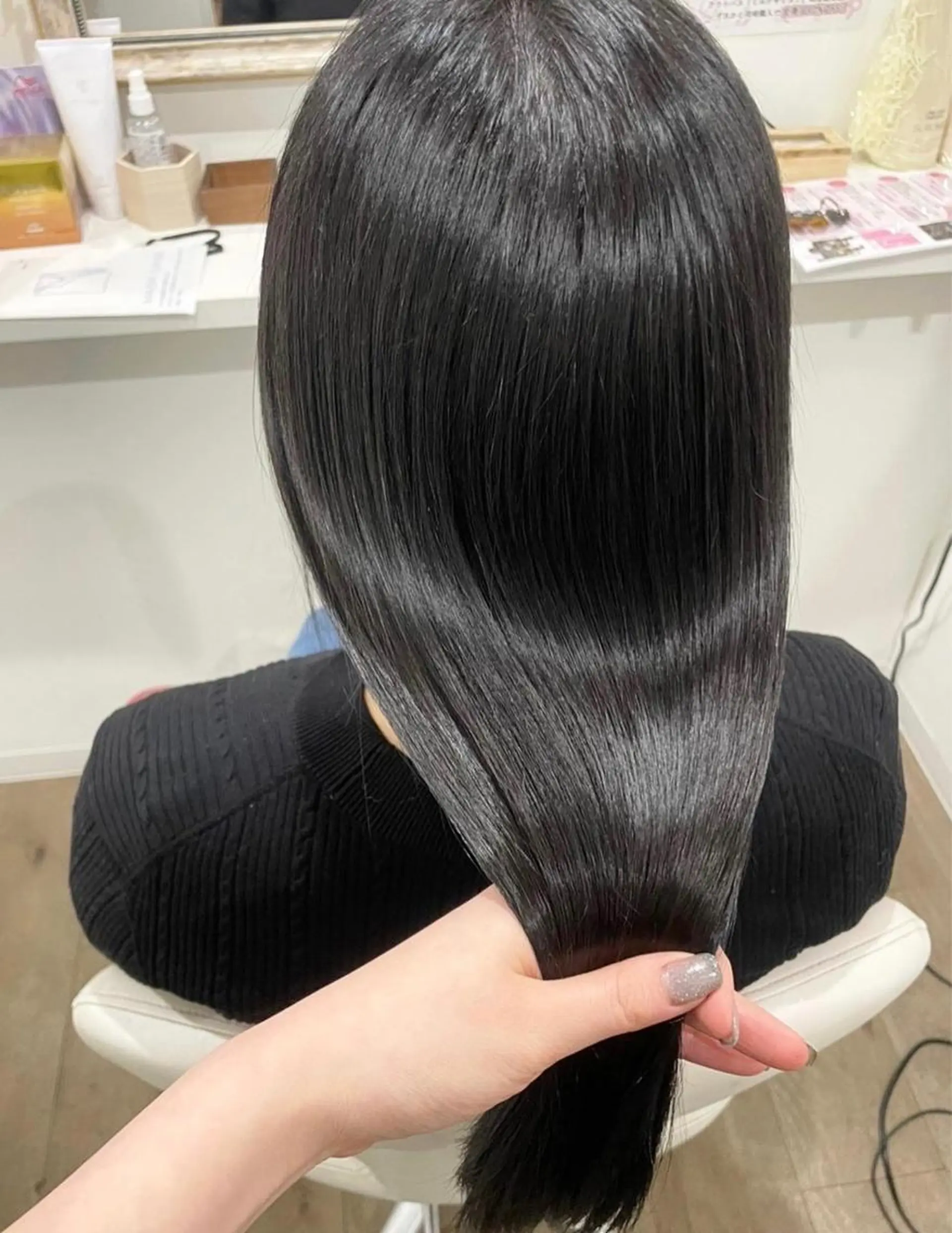 ロング 髪質改善 ロング トリートメント 酸性ストレート ヘアカラー 縮毛矯正 髪質改善　jewel box~私のトリートメント~東梅田店所属・💎髪質改善専門 jewel boxのヘアスタイル