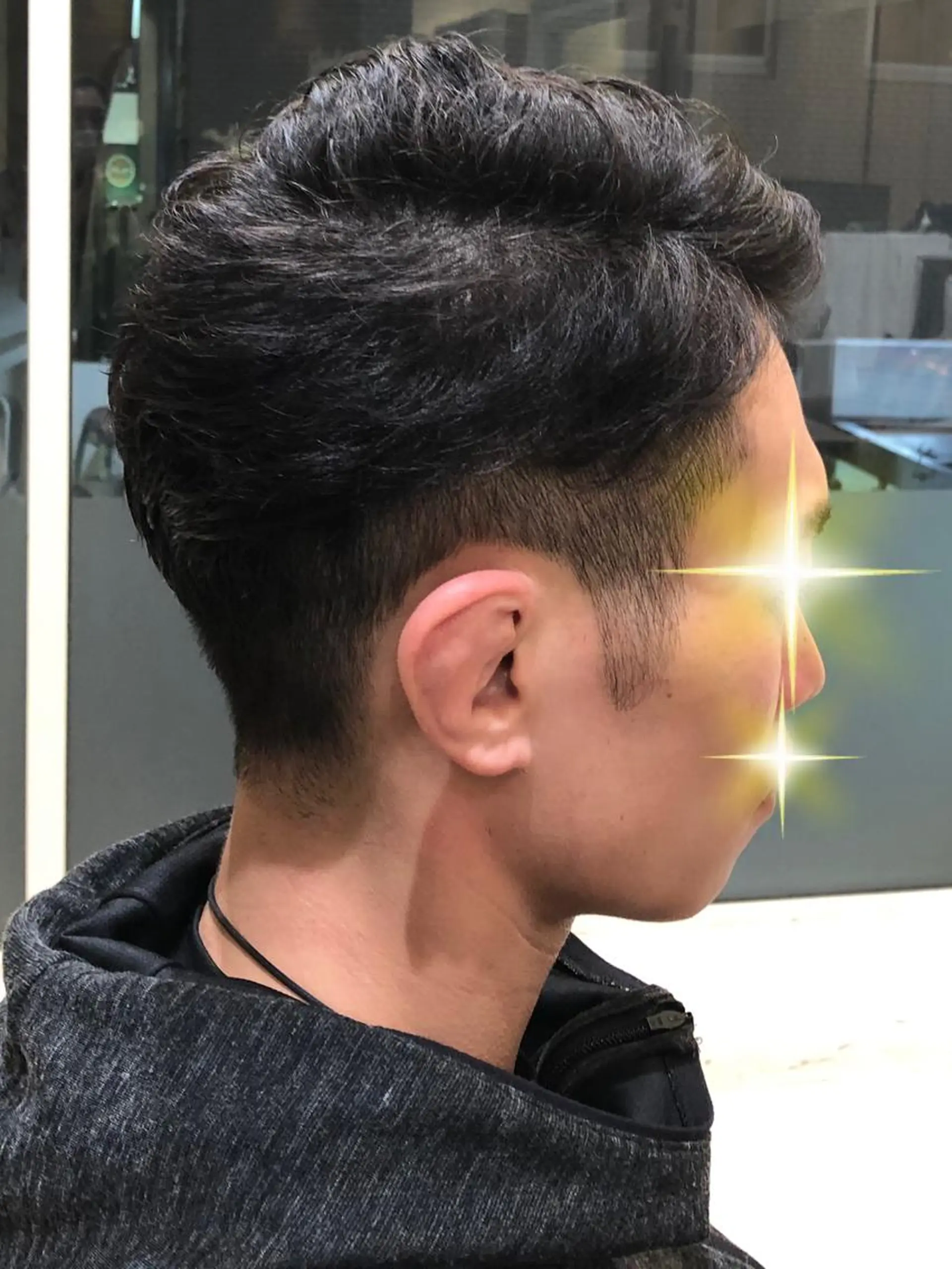 メンズ カジサ ケイコのヘアスタイル