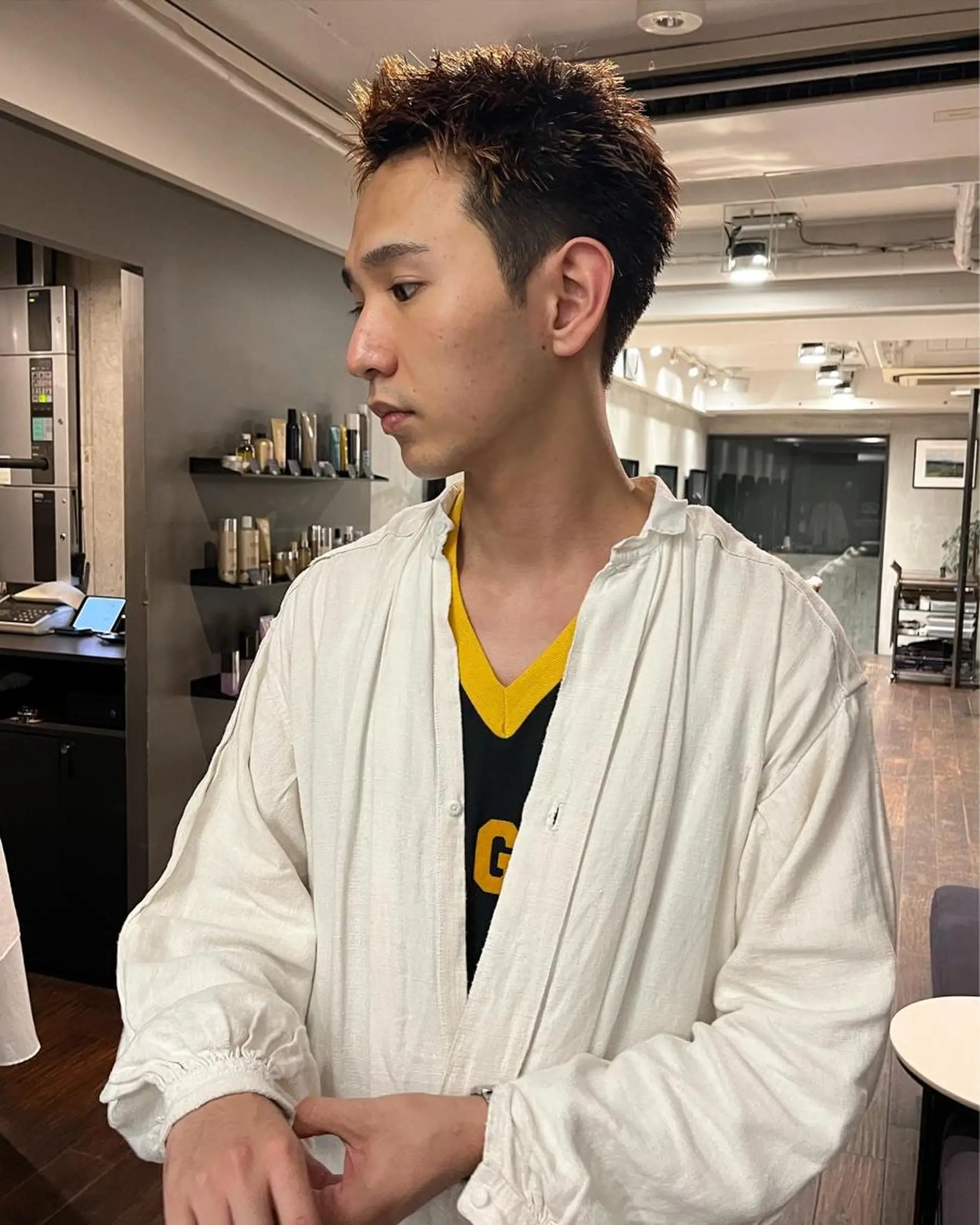 メンズ NERO 眞下秋歩のヘアスタイル