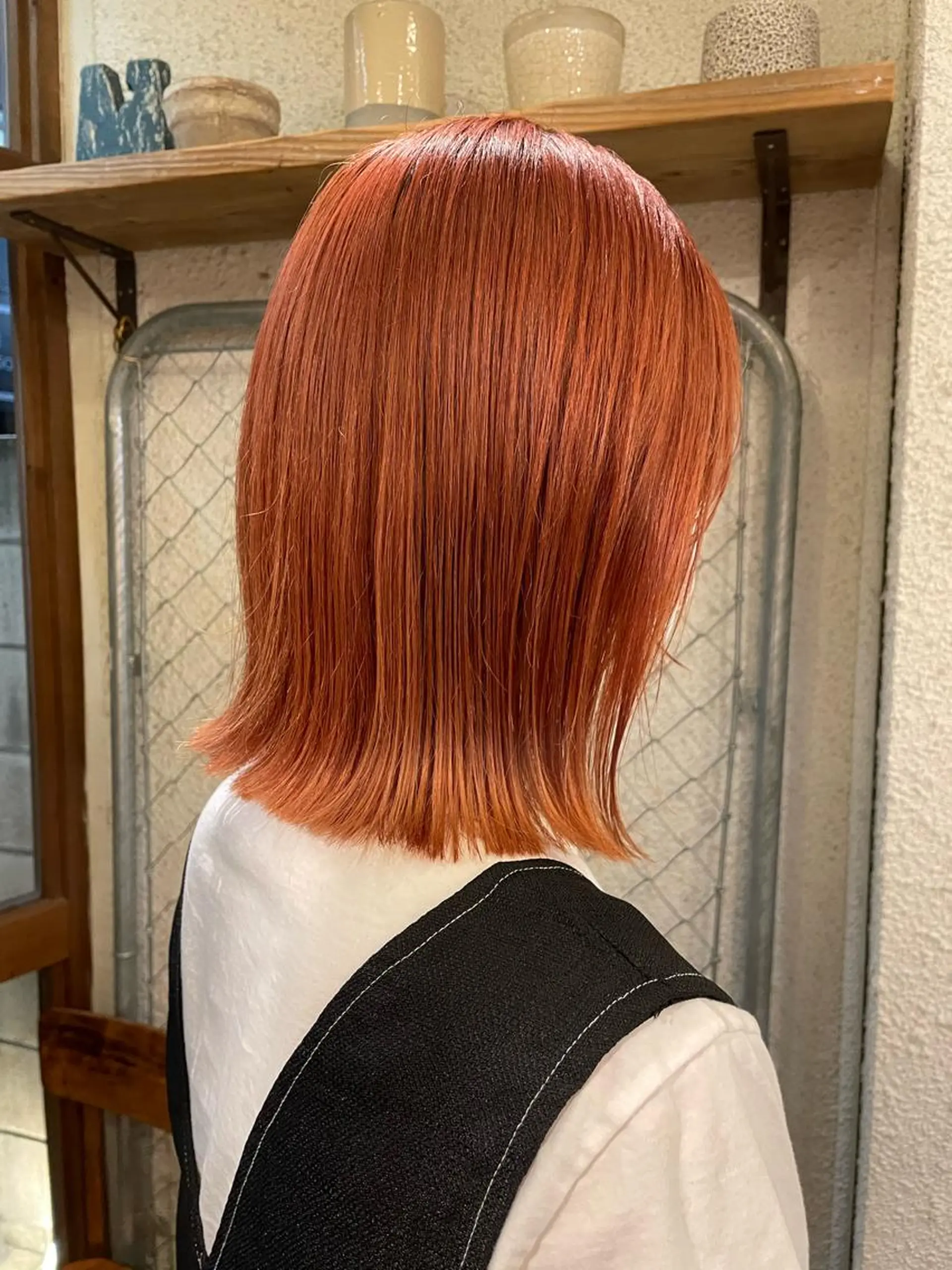 ミディアム カラー カット ヘアカラー トリートメント SALOWIN下北沢所属・hazuki 🌝のヘアスタイル