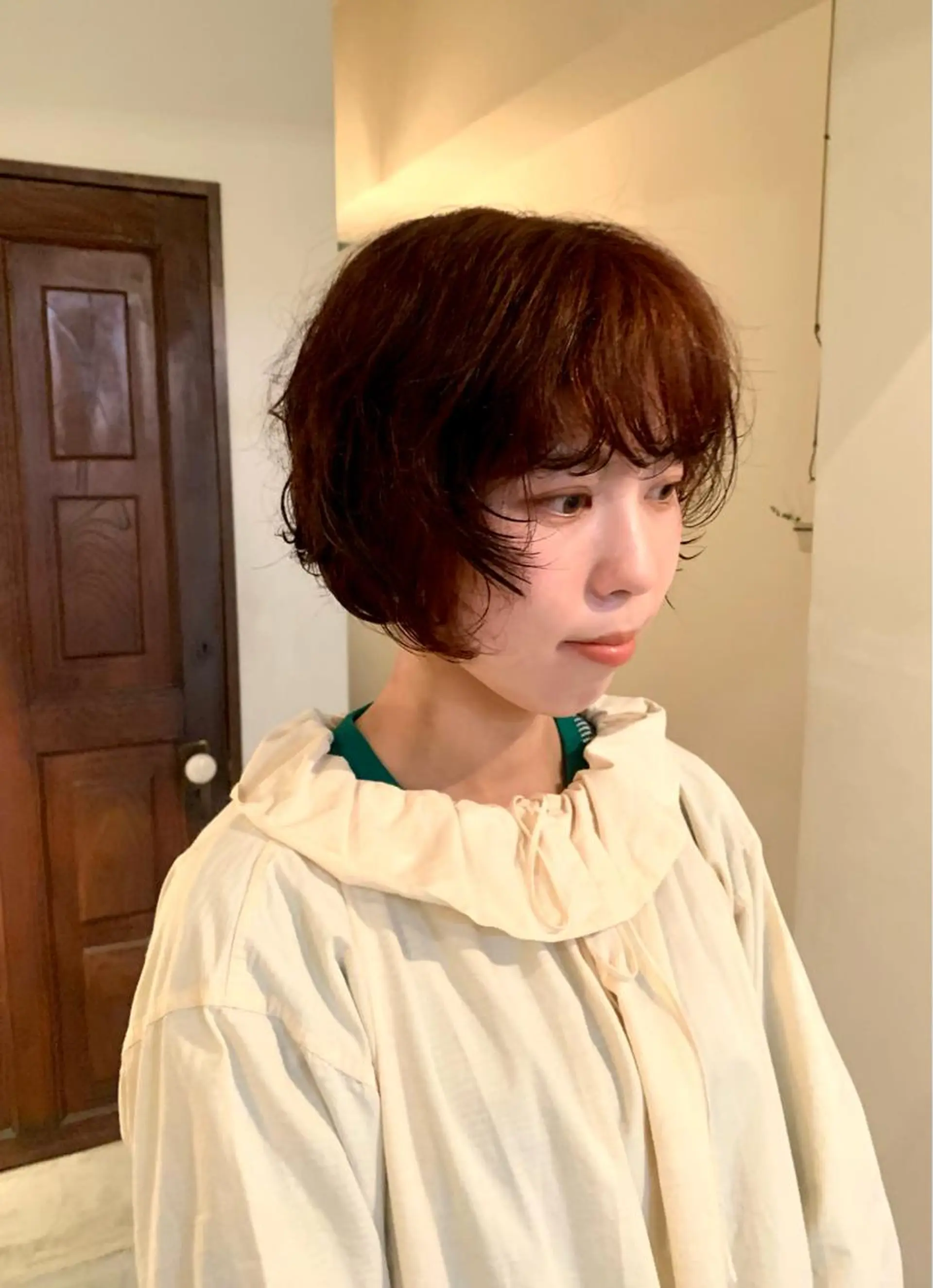 ショート パーマ room3小出 奈央子のヘアスタイル