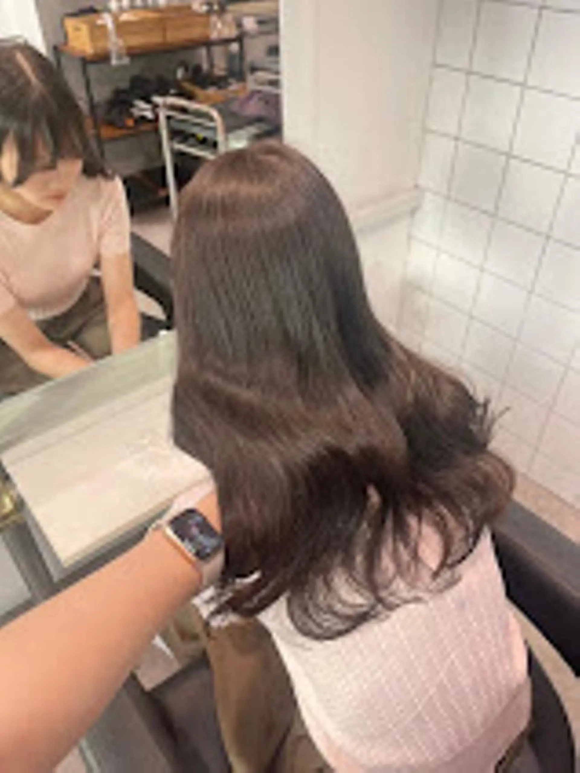 カラー 🪞official THREE 横浜🎀のヘアスタイル