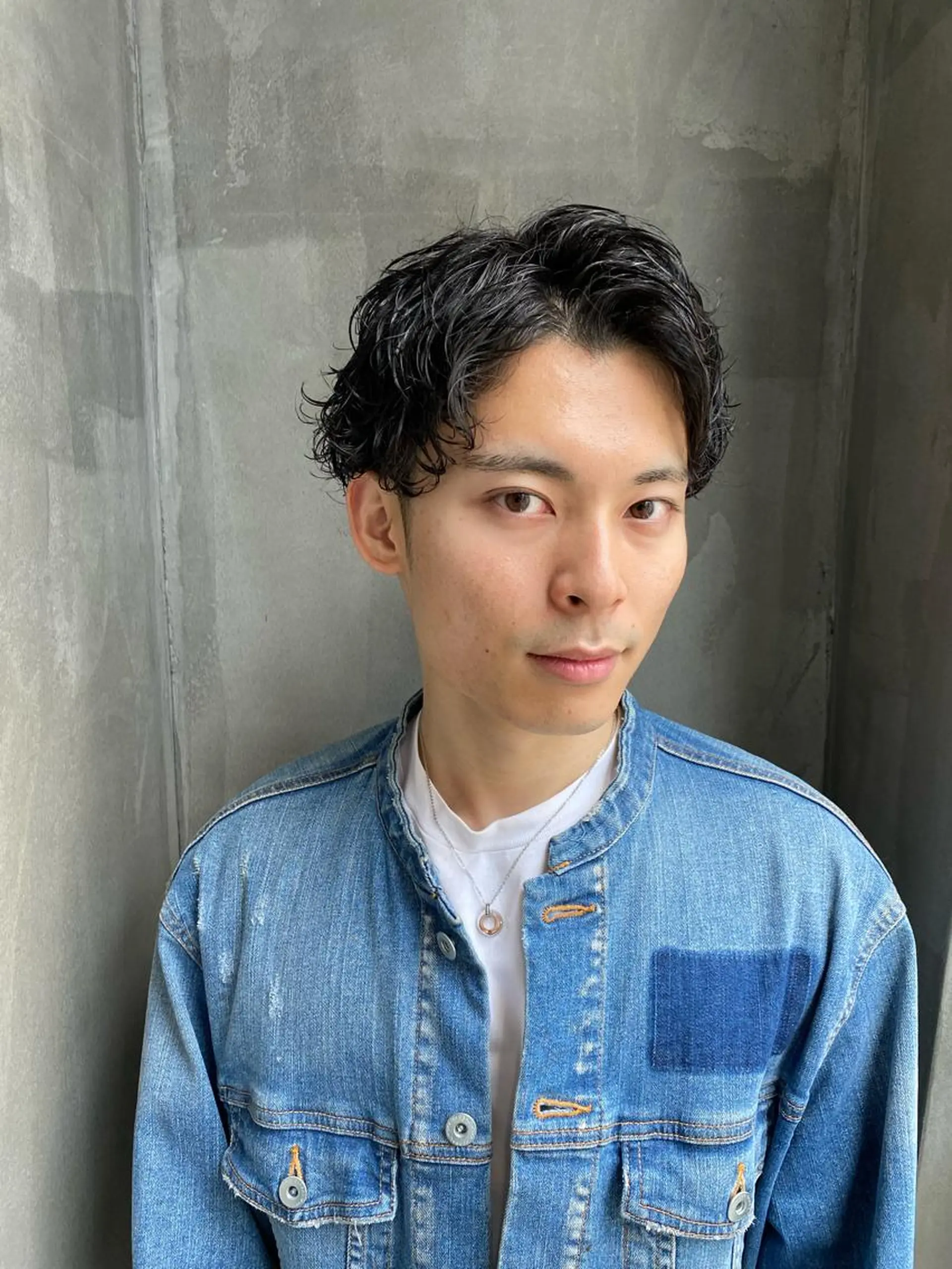 ショート パーマ メンズ カット ヘッドスパ Agu hair lore沼館店所属・八戸パーマ/メンズパ ーマ/シンゴ。のヘアスタイル