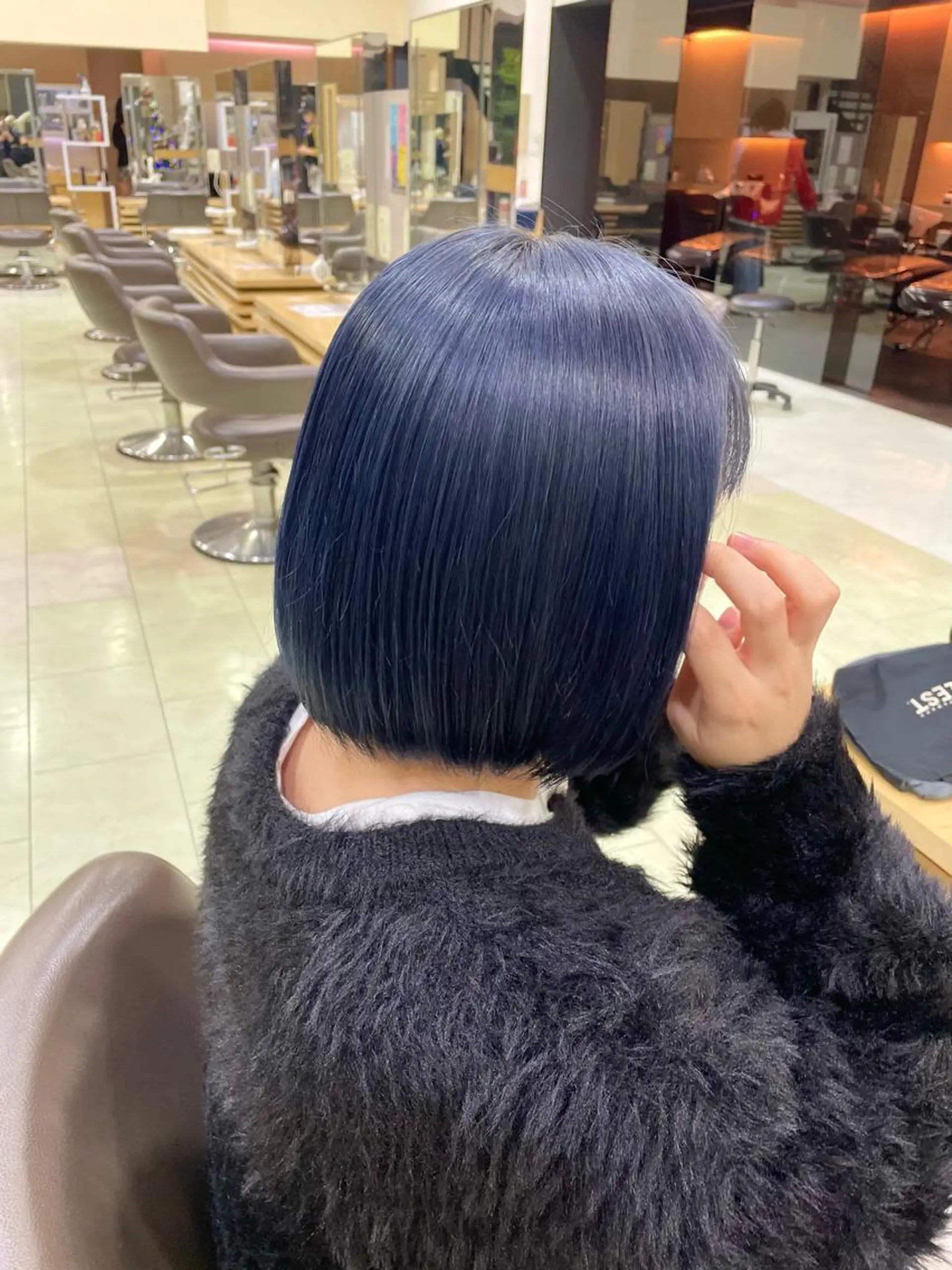 ミディアム 艶髪カラー🫧 髪質改善🪽萩原のヘアスタイル