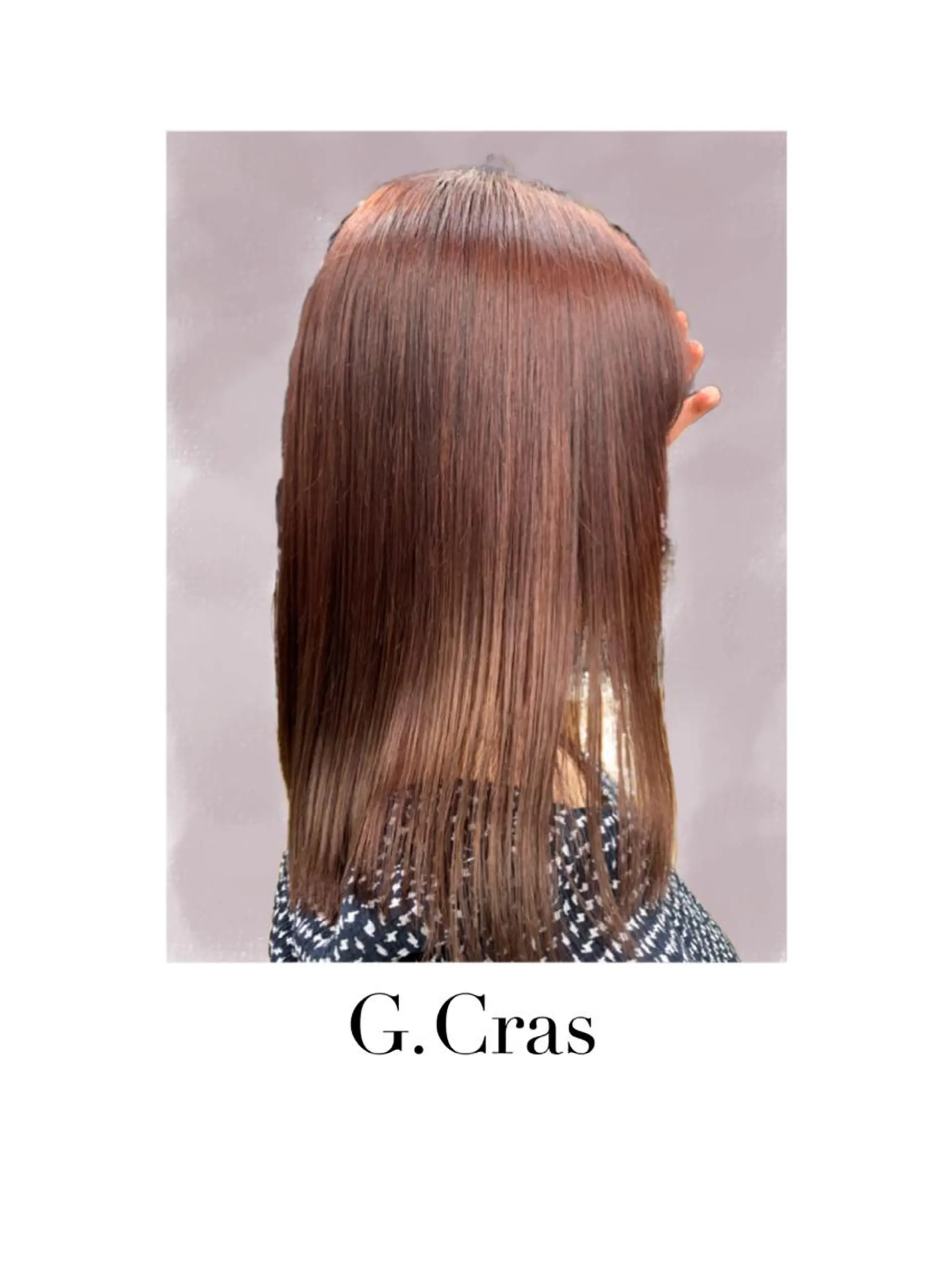 ミディアム カラー ブリーチ ブラウンカラー ピンクカラー 縮毛矯正 🫧 みゆ🫧のその他イメージ