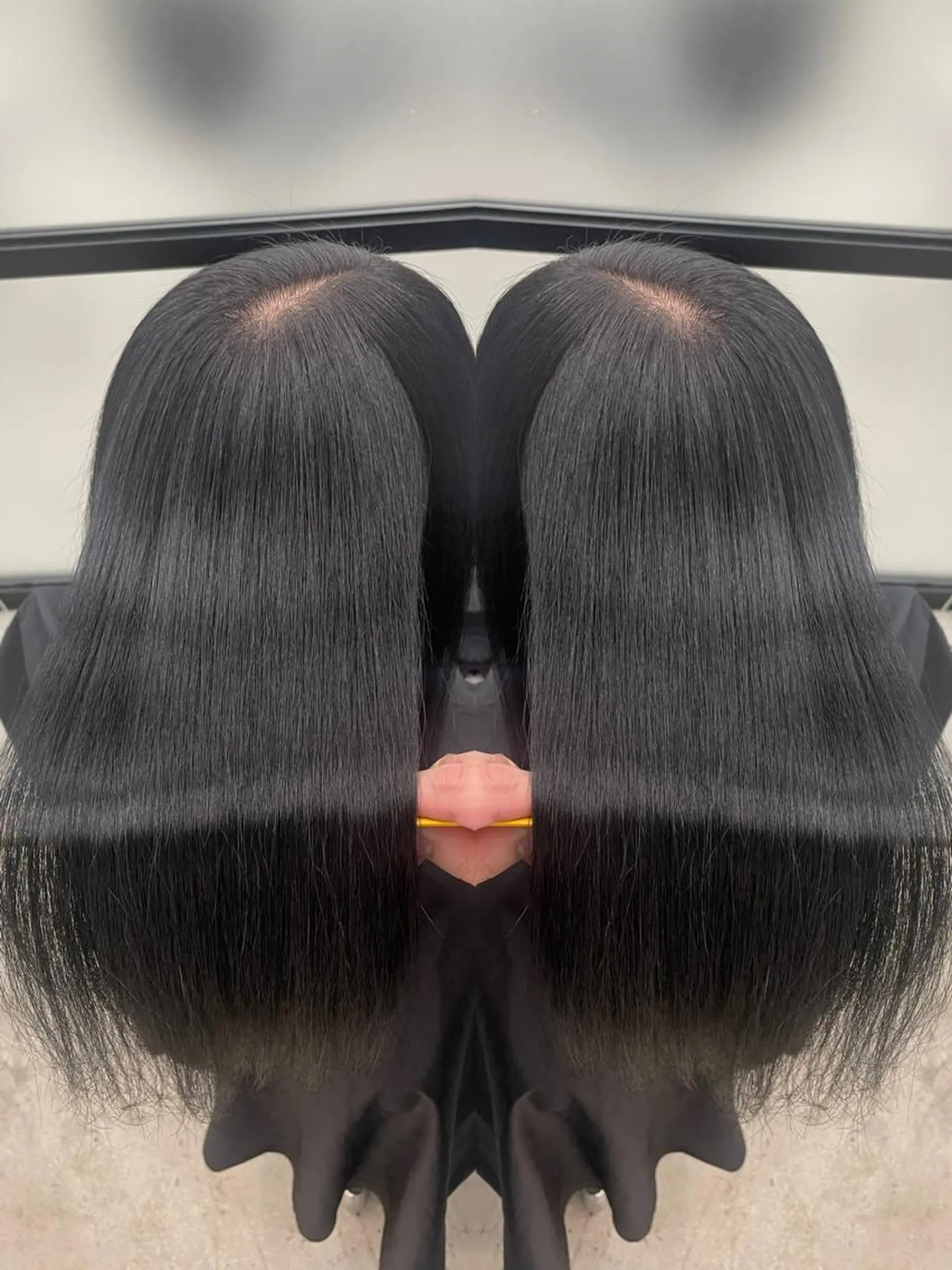 セミロング カラー トリートメント ヘアカラー 縮毛矯正 トリートメント dx share salon 渋谷所属・髪質改善ヘアエステ Soruhaのヘアスタイル