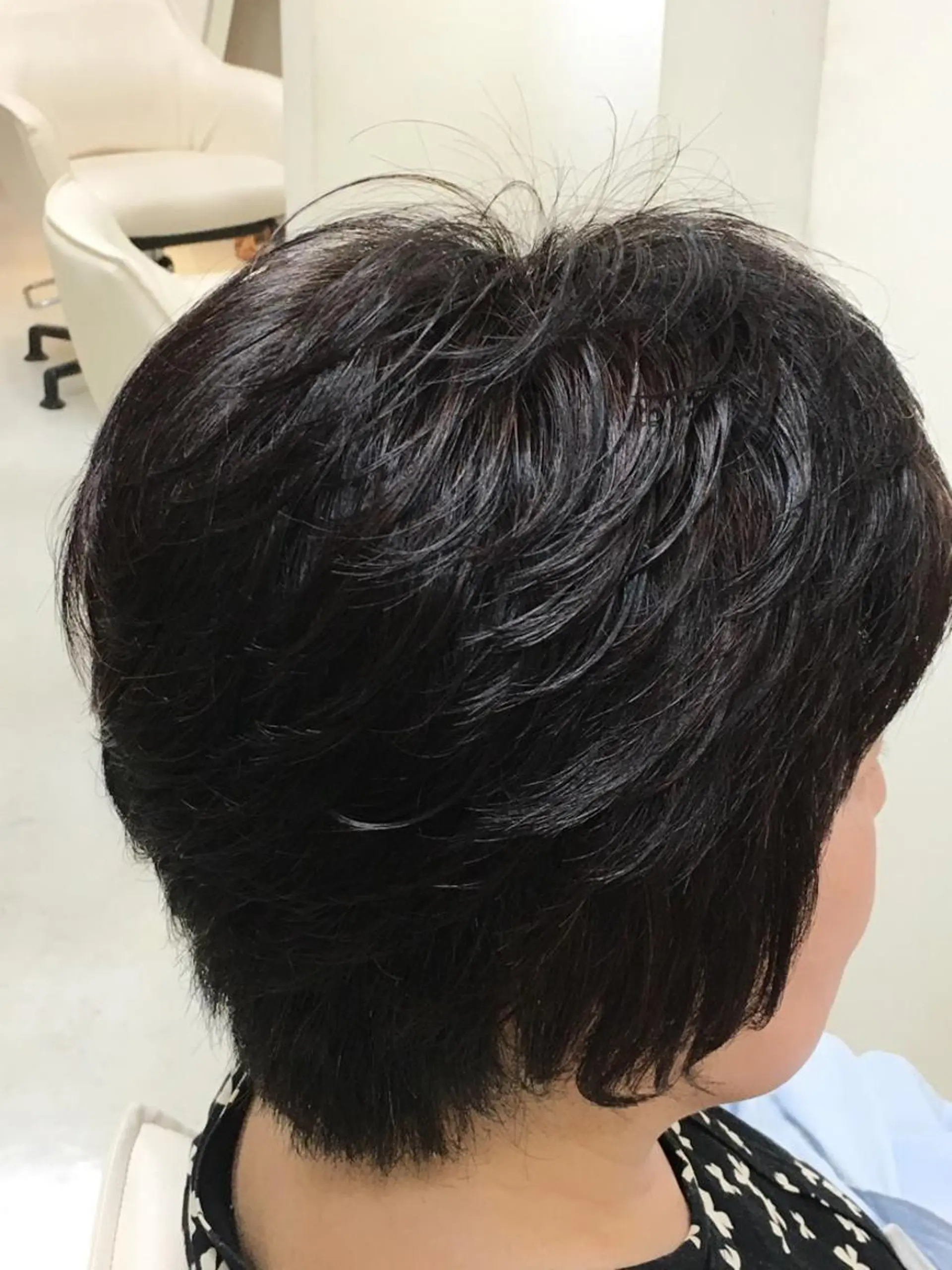 セミロング ヘアカラー 髪質改善/マツパ 垢抜け透明カラー衣笠のヘアスタイル