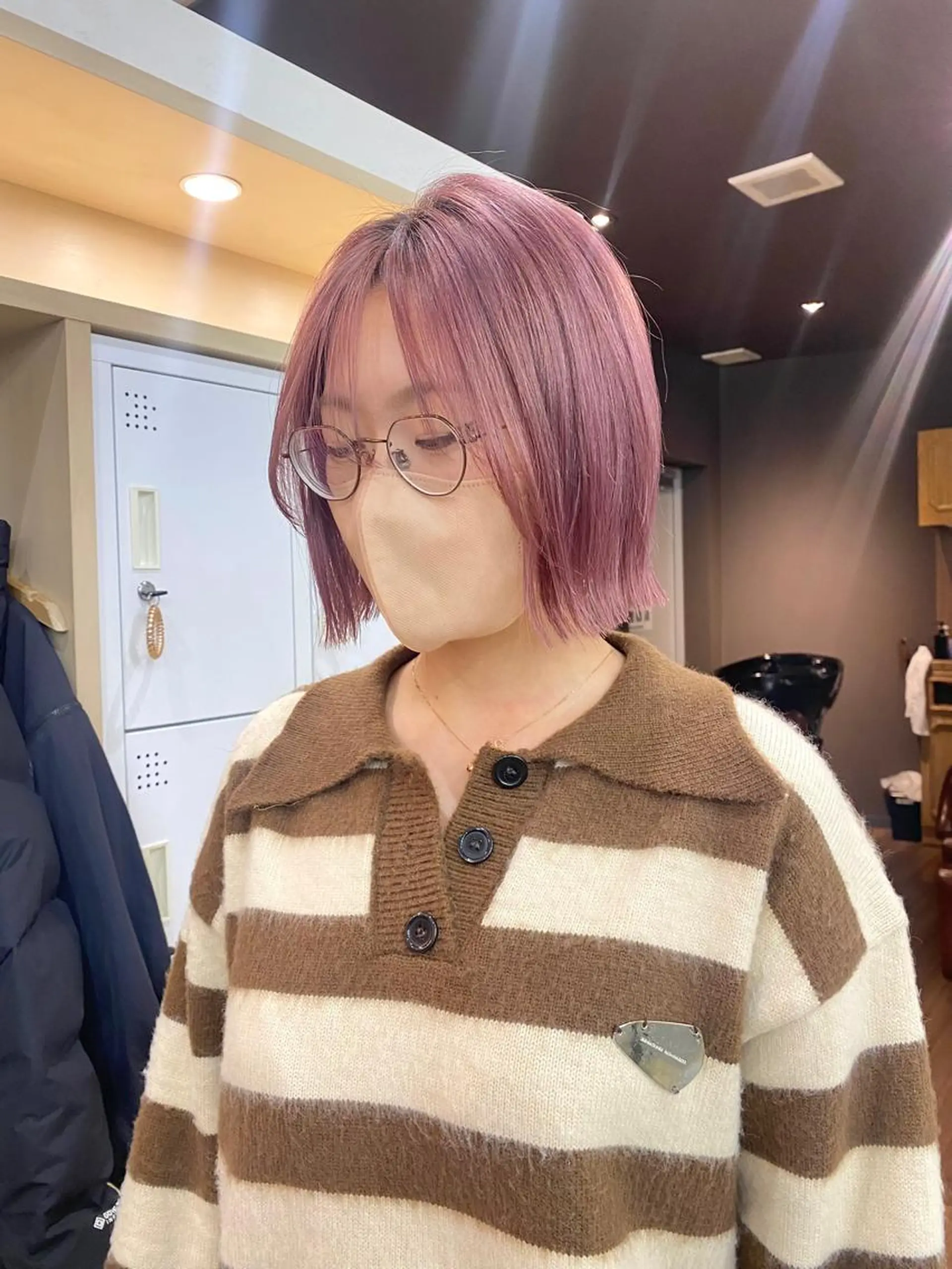 ショート カラー ヘアアレンジ カット ヘアカラー トリートメント 小顔カット/艶 カラー特化♡MIHOのヘアスタイル