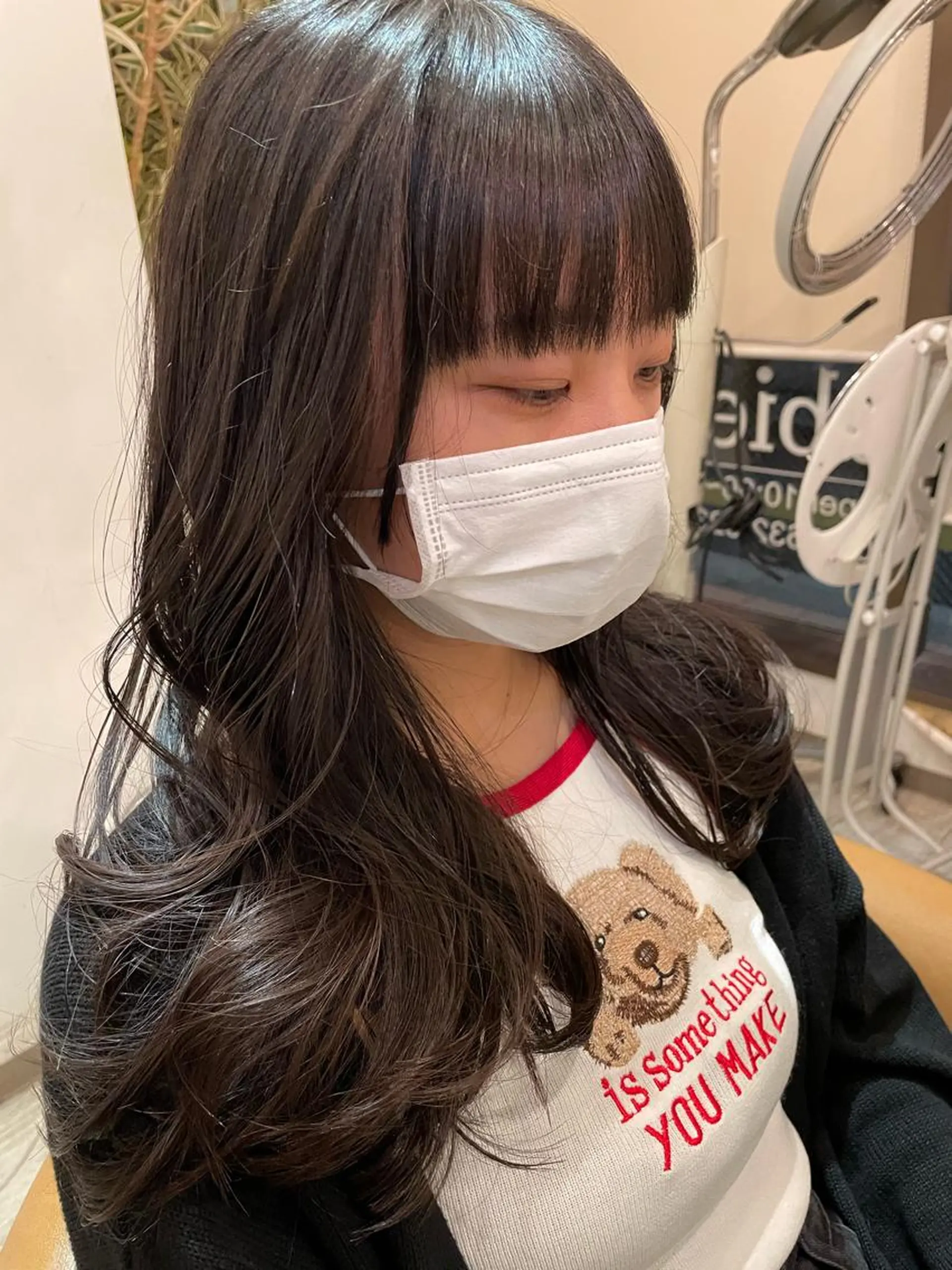 ロング カット ヘアカラー トリートメント abie hair所属・河村 ちか🦋のヘアスタイル