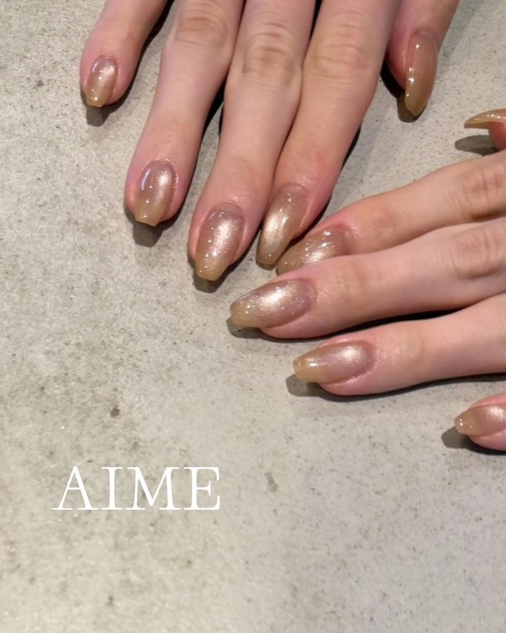 ネイル アートネイル ハンドネイル AIME （momo）のネイルデザイン