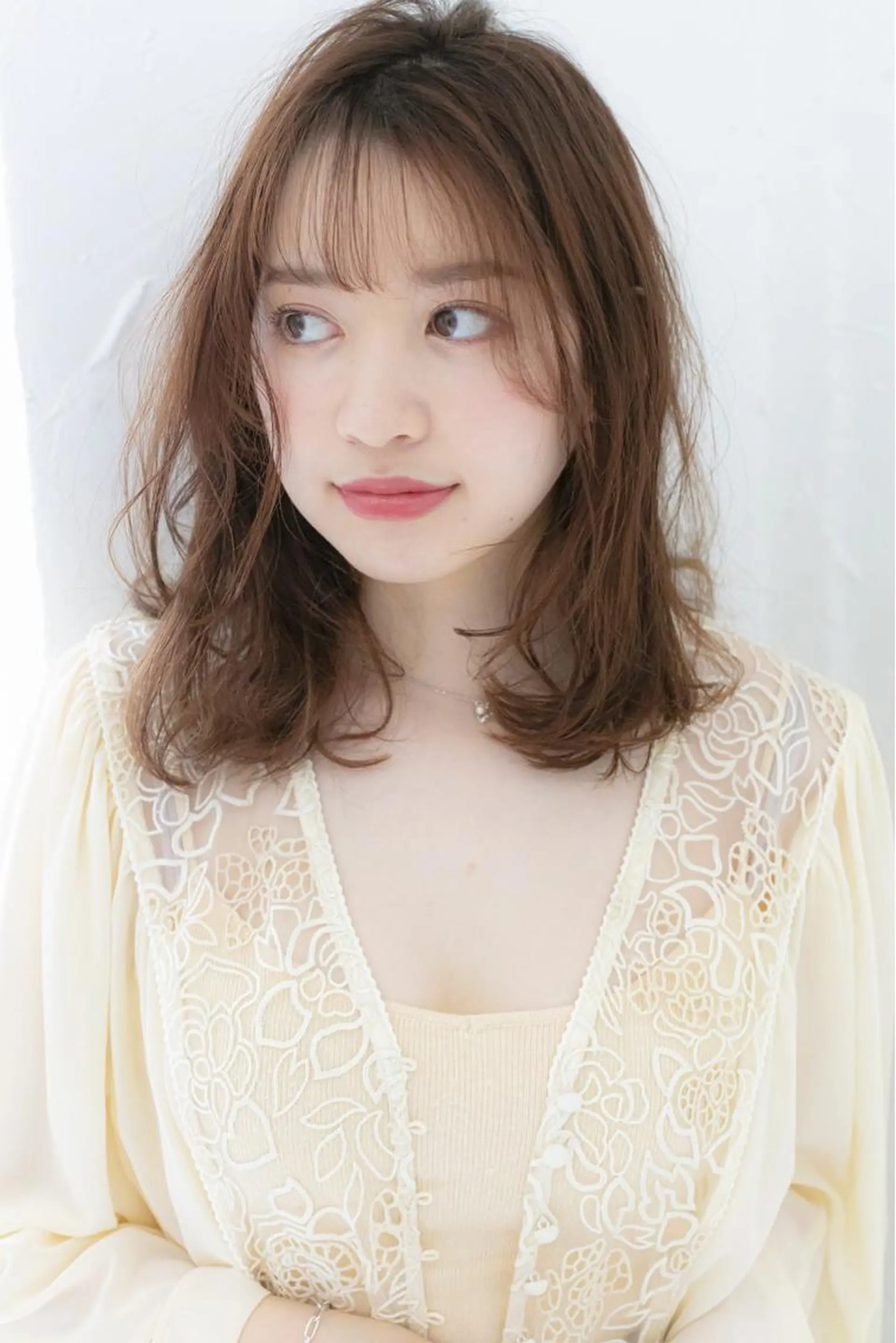 ミディアム カラー 小顔カット 🧙『店長』平田 祥己✨のヘアスタイル