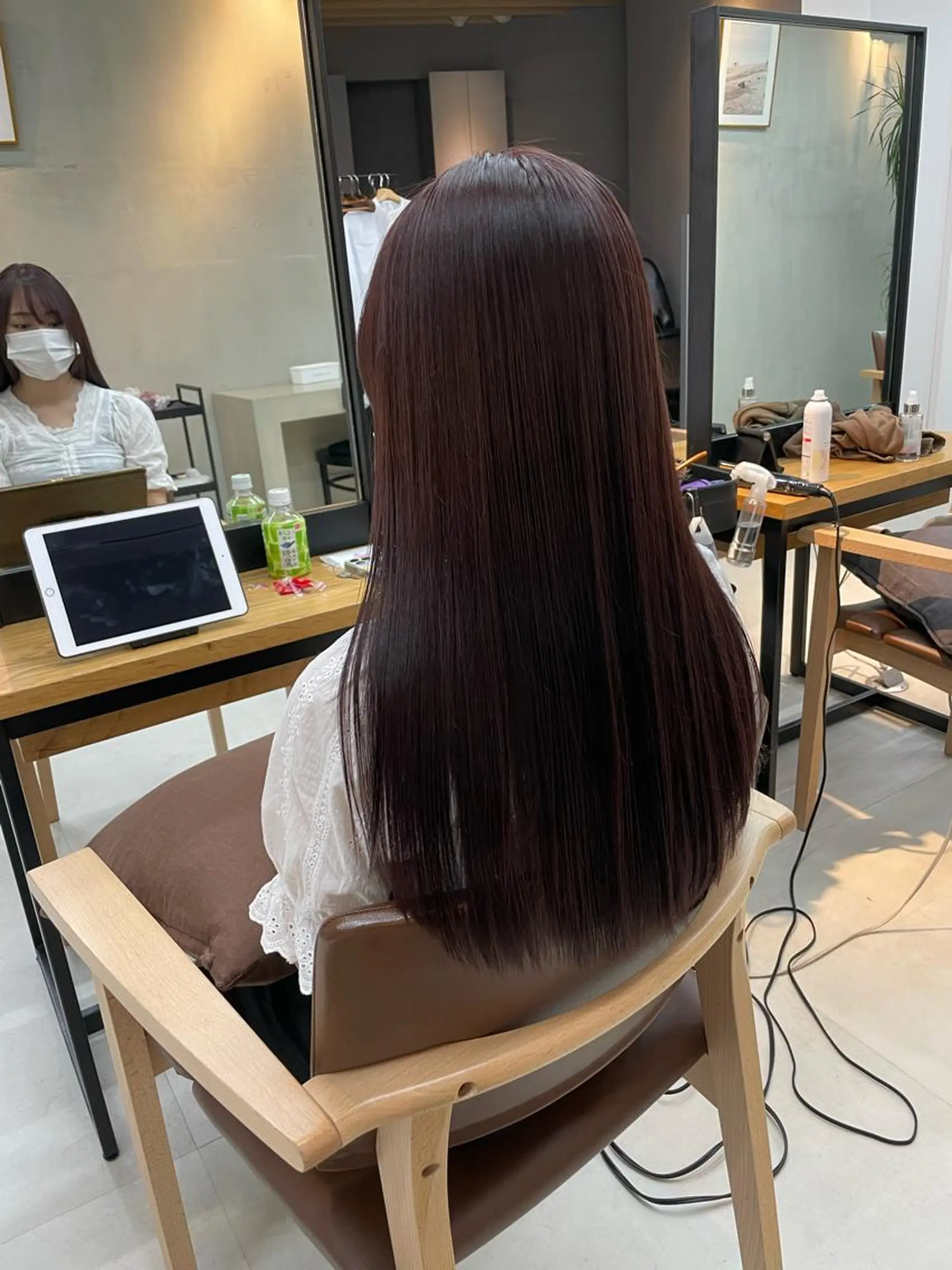 ロング カラー ブラウンカラー カシス mee.表参道所属・ボブ/ショート /パーマ/shinのヘアスタイル