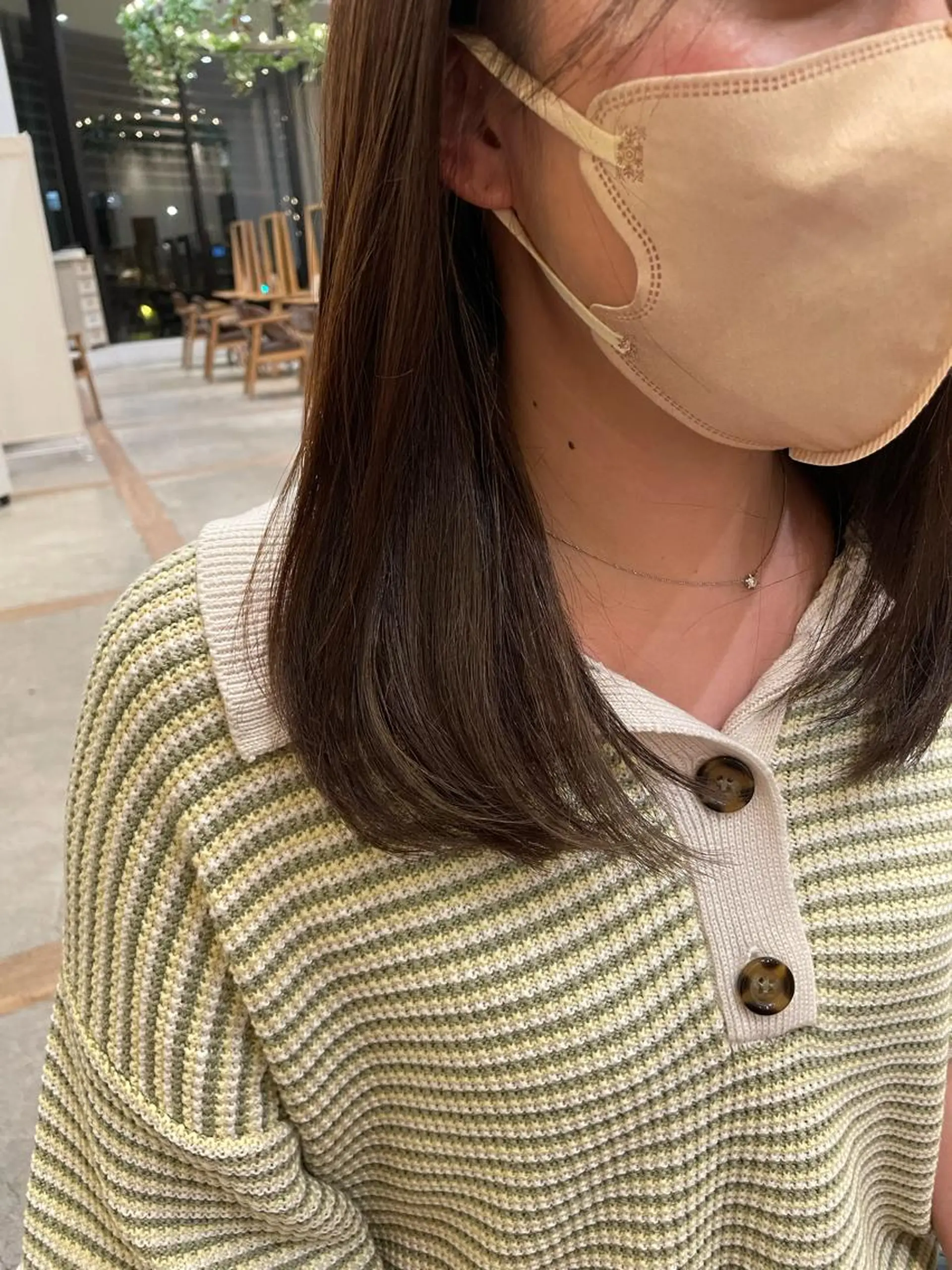 カラー インナーカラー OAK 学芸大学所属・秋葉萌　透明感カラー /レイヤー/ボブ♡のヘアスタイル