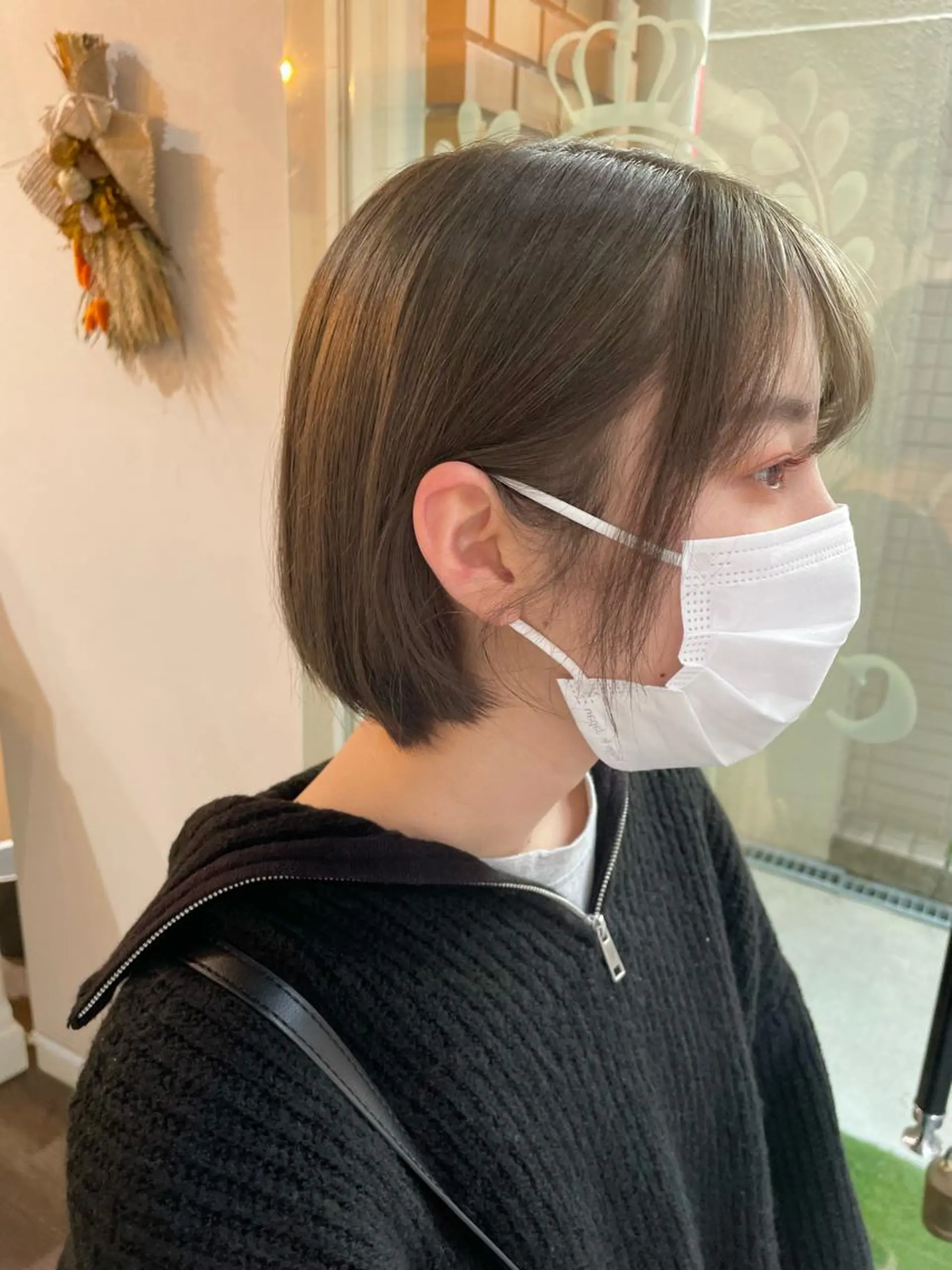 ショート カラー newi梅田🫧韓国 ヘア🫧sakiのヘアスタイル