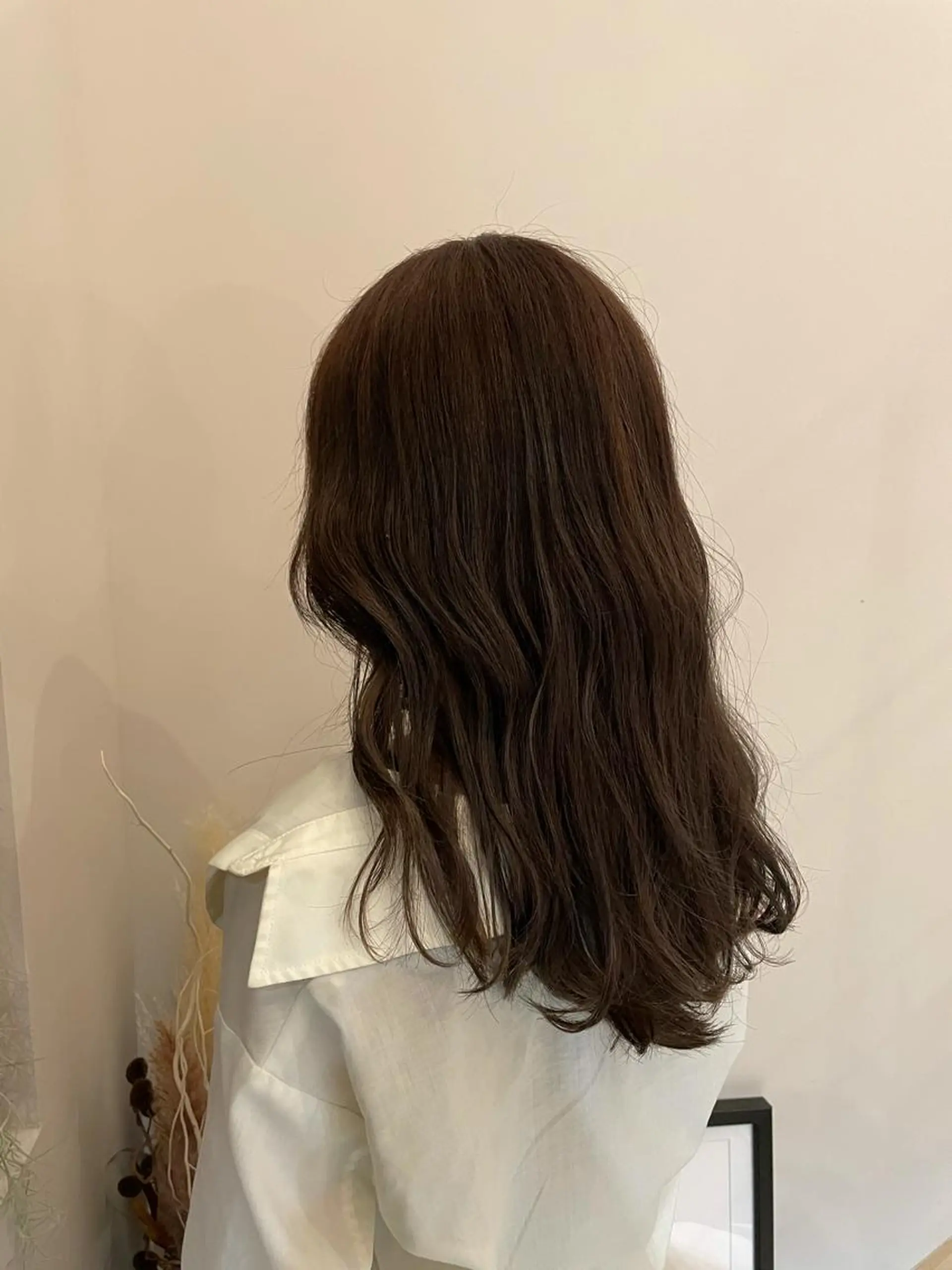 セミロング カラー 林 慧悟のヘアスタイル