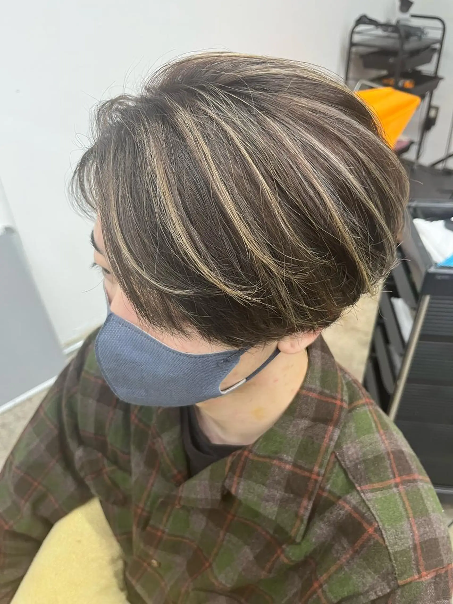 ショート ハイライト わたる /カットモデル募集のヘアスタイル