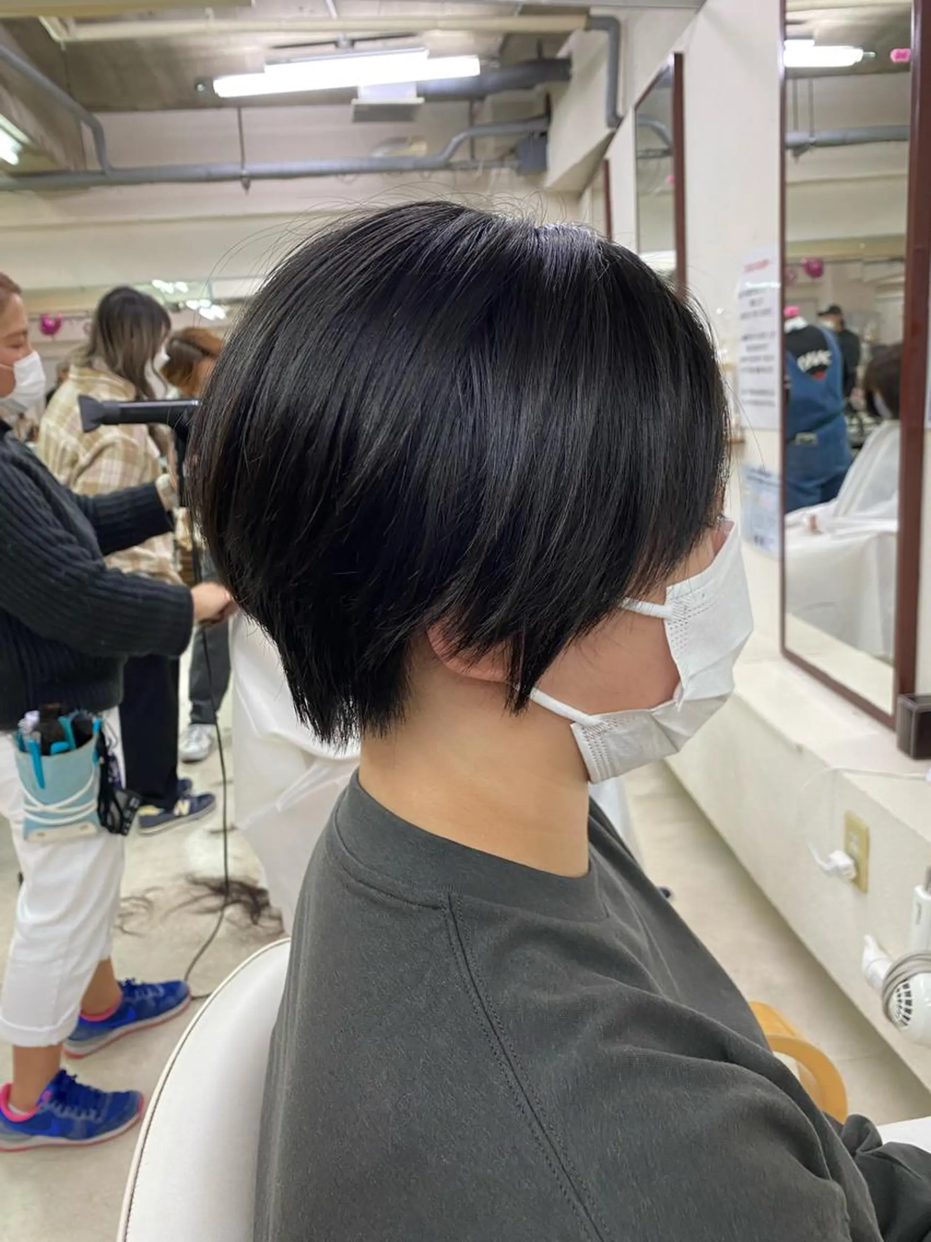 ショート ショートボブ✨️ 池田芽生のヘアスタイル