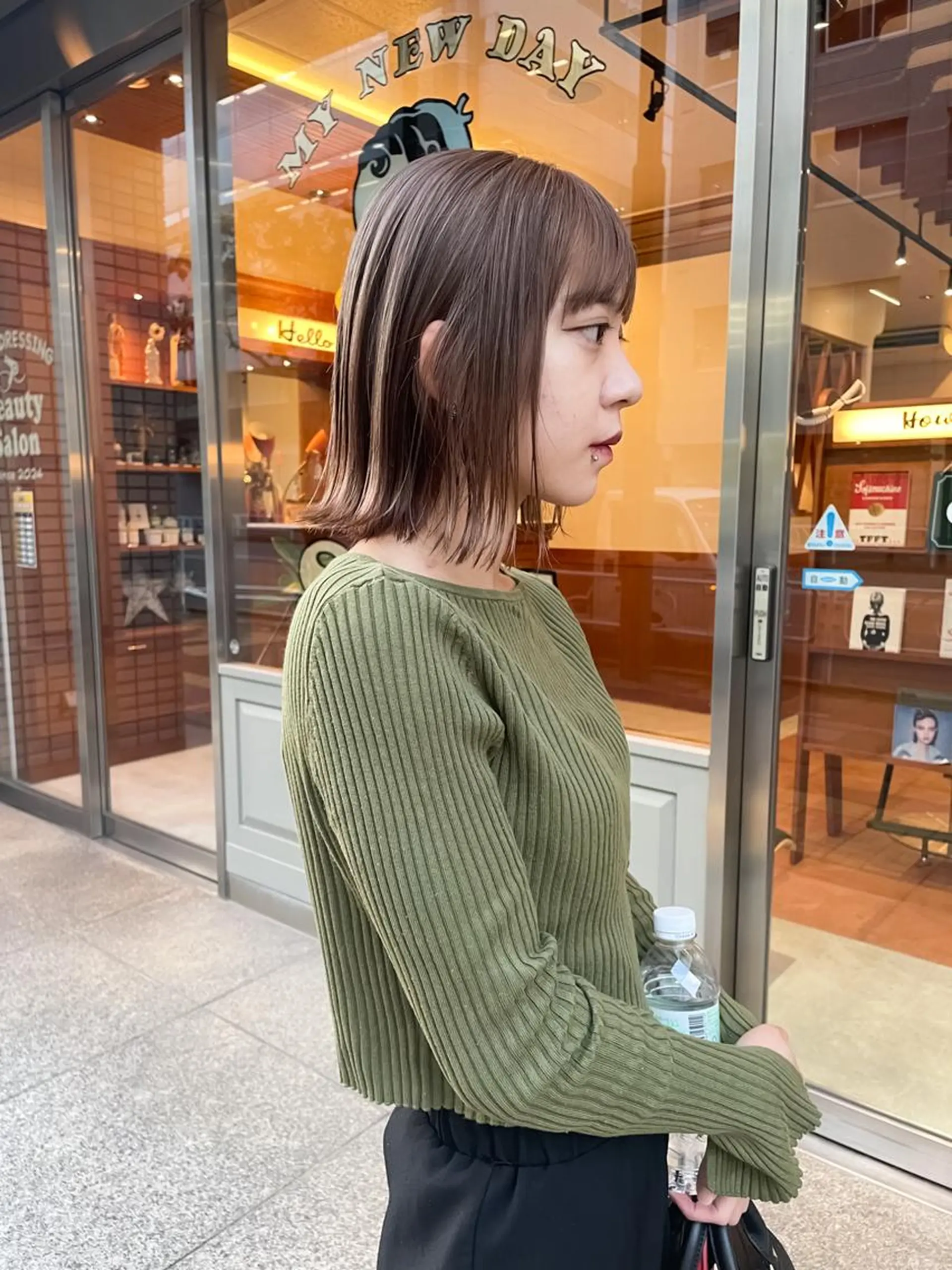 ショート カット ヘアカラー トリートメント SASAnagano 岩下サードゥのヘアスタイル