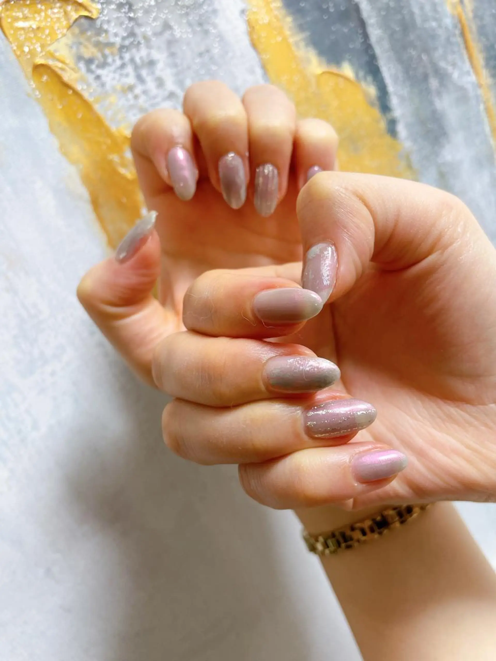 ネイル フットネイル ジェルネイル 韓国ネイル マグネットネイル ミラーネイル Mogu nail 二子玉川のネイルデザイン